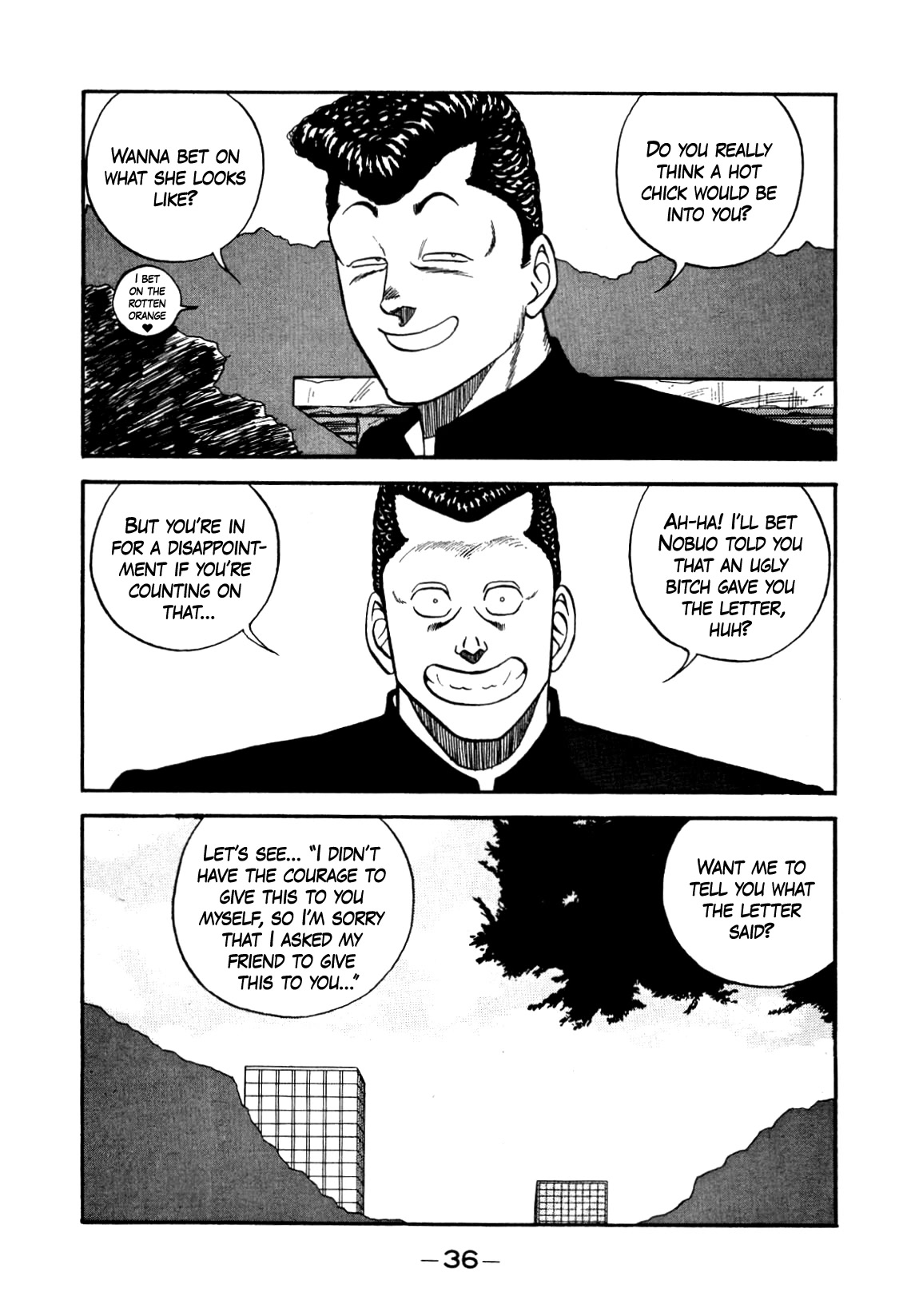 Be-Bop-Highschool Chapter 139 page 36 - Chapter 139: Romantic Advisory Subcommittee