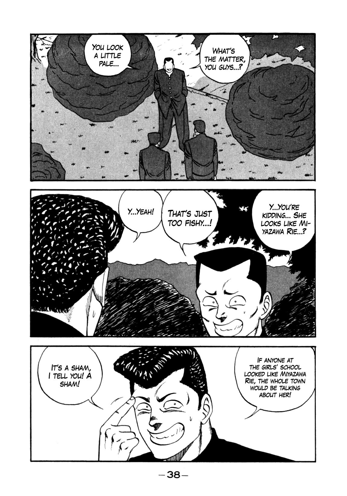 Be-Bop-Highschool Chapter 139 page 38 - Chapter 139: Romantic Advisory Subcommittee