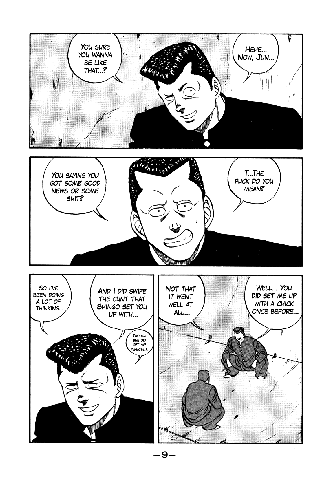 Be-Bop-Highschool Chapter 139 page 9 - Chapter 139: Romantic Advisory Subcommittee