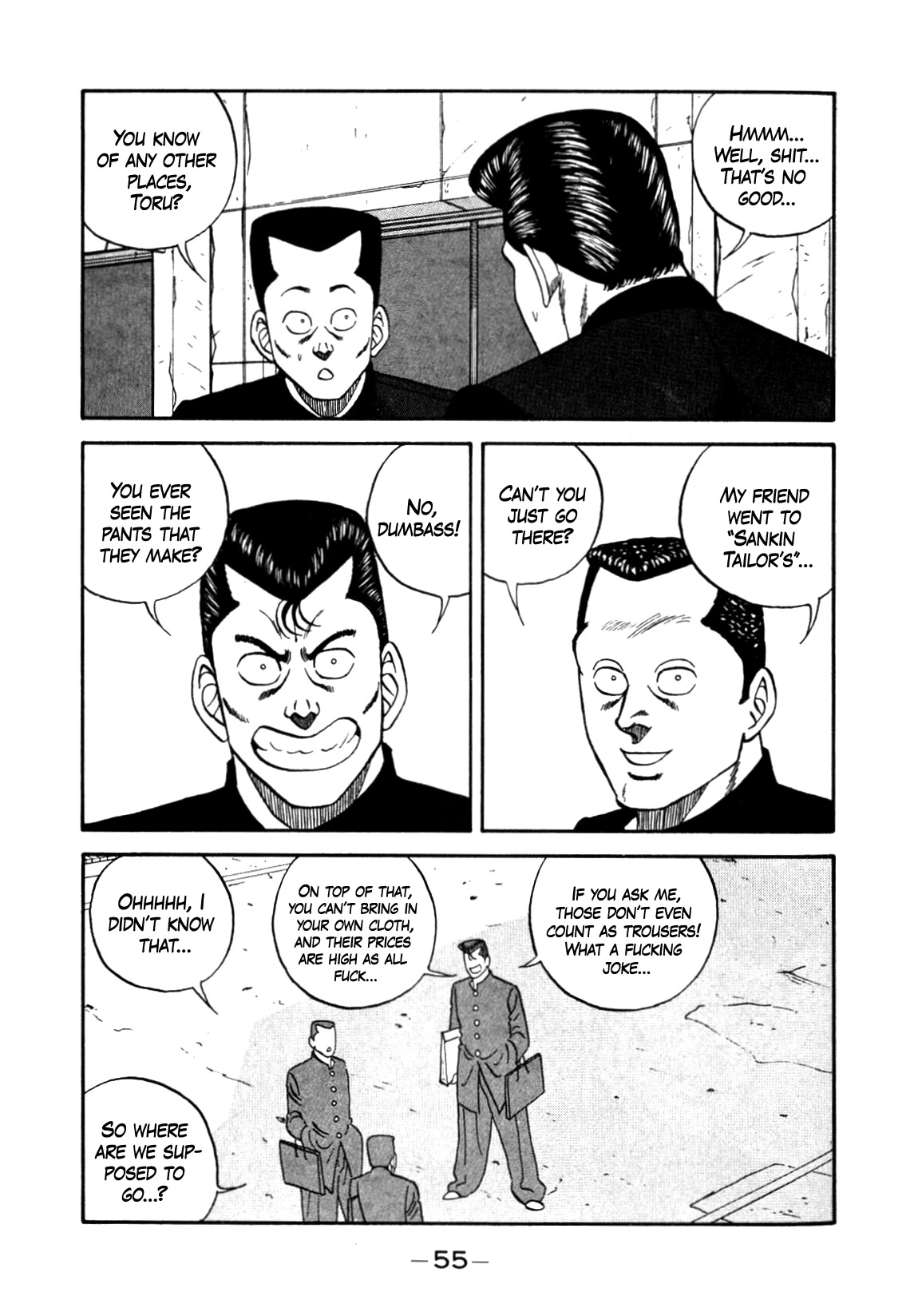 Be-Bop-Highschool Chapter 140 page 11 - Chapter 140: The High School Dimwit Dash-and-Go
