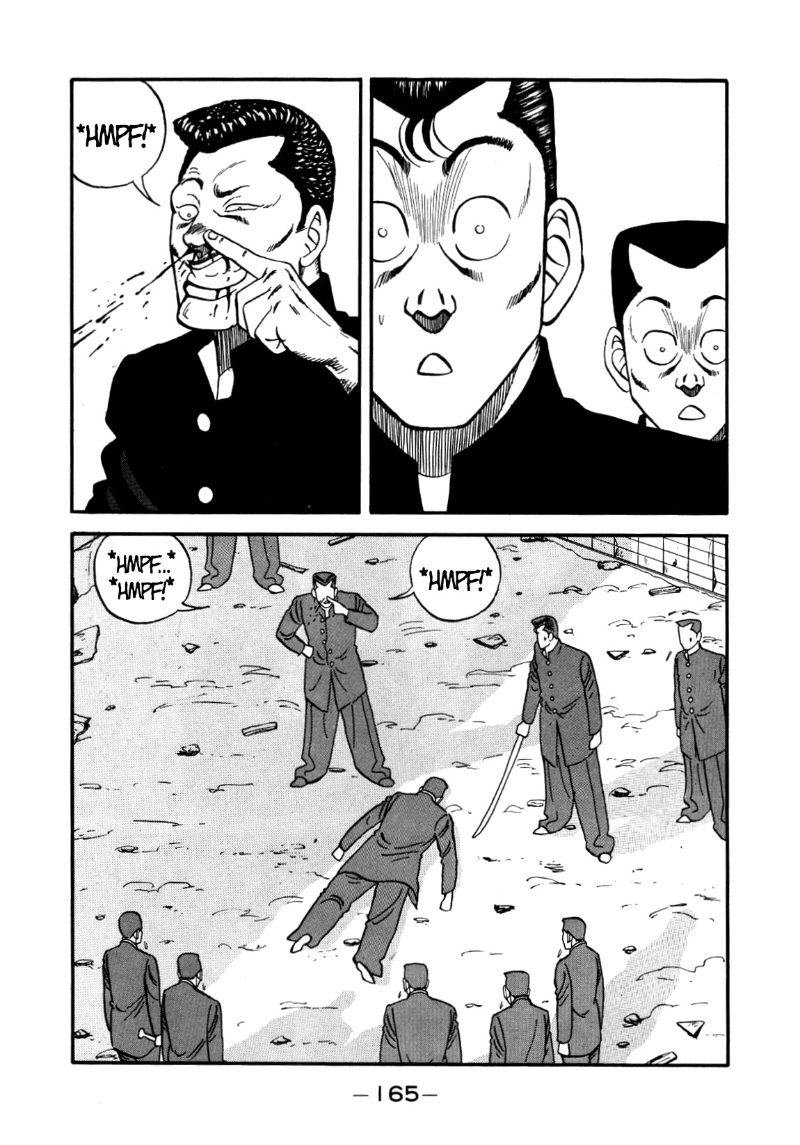 Be-Bop-Highschool Chapter 140 page 121 - Chapter 140: The High School Dimwit Dash-and-Go