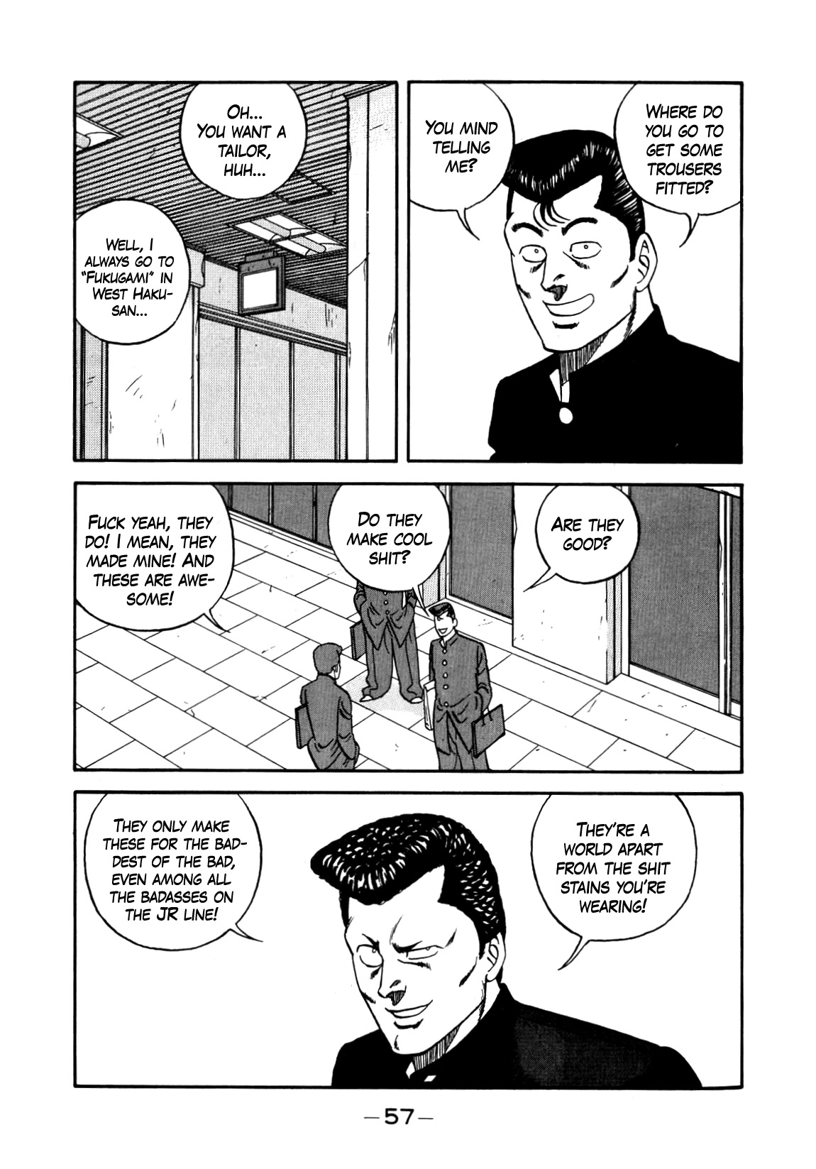 Be-Bop-Highschool Chapter 140 page 13 - Chapter 140: The High School Dimwit Dash-and-Go