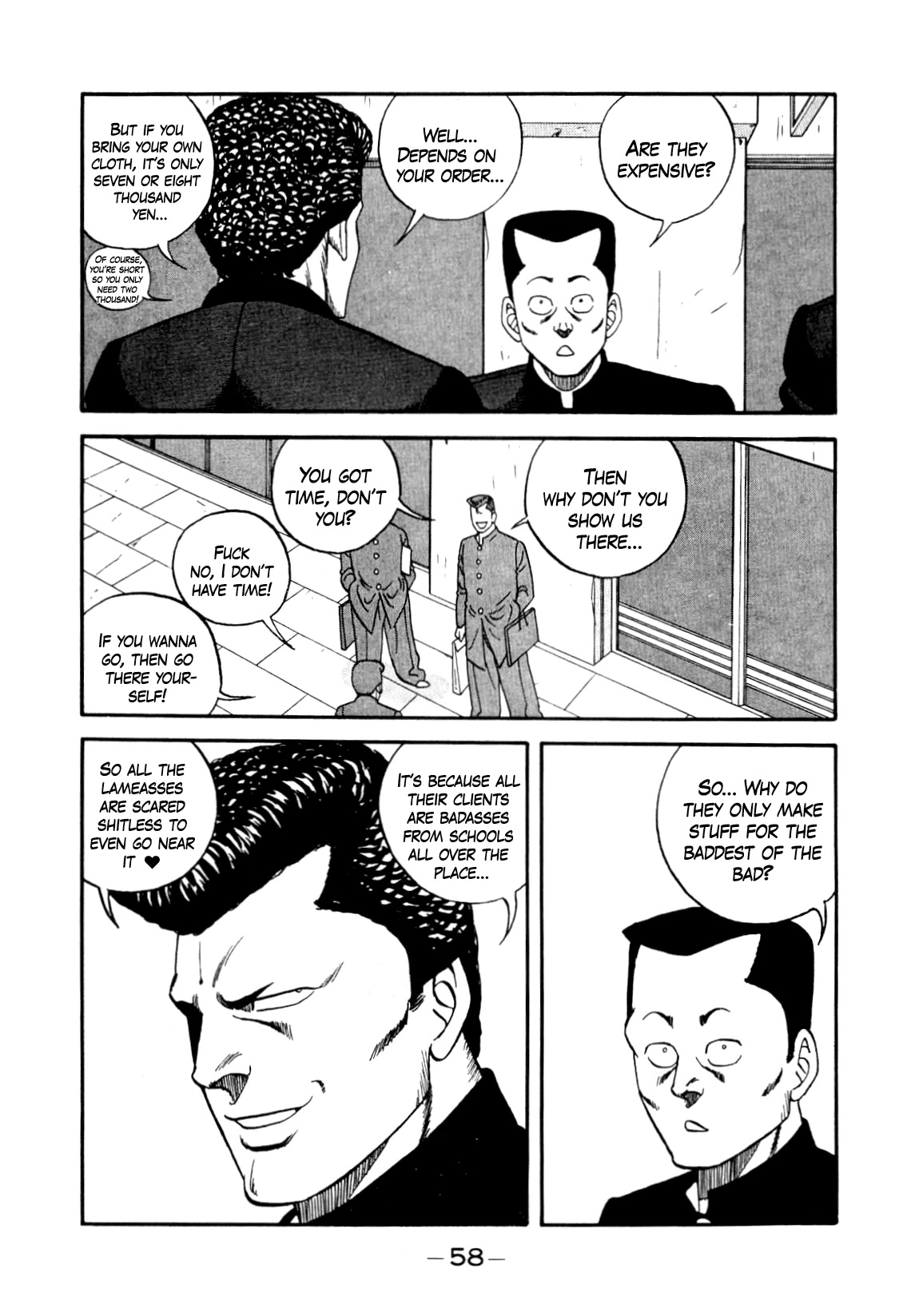 Be-Bop-Highschool Chapter 140 page 14 - Chapter 140: The High School Dimwit Dash-and-Go