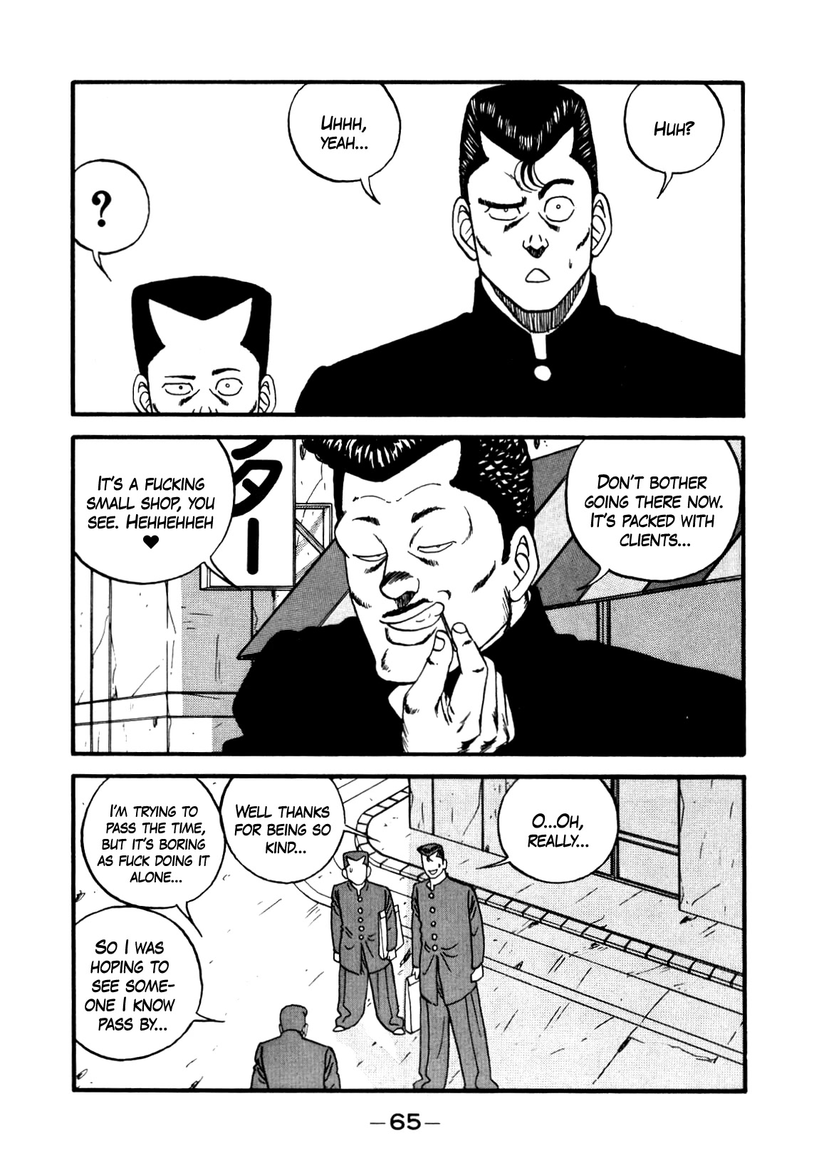Be-Bop-Highschool Chapter 140 page 21 - Chapter 140: The High School Dimwit Dash-and-Go
