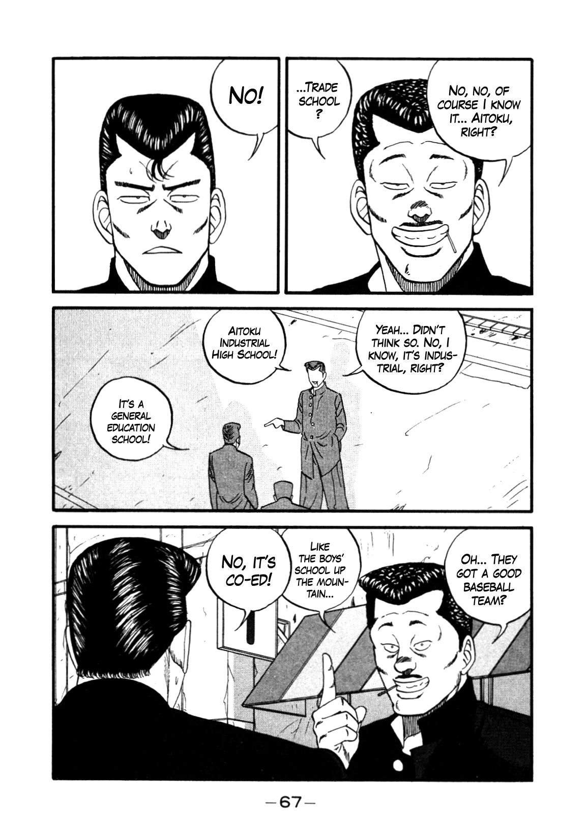 Be-Bop-Highschool Chapter 140 page 23 - Chapter 140: The High School Dimwit Dash-and-Go