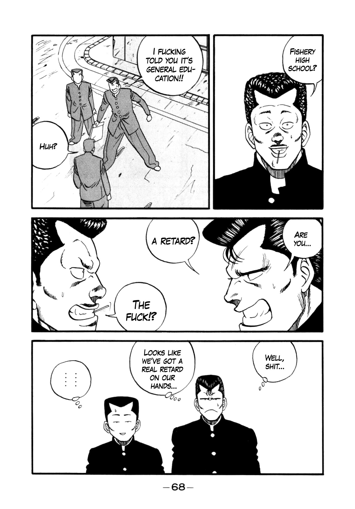 Be-Bop-Highschool Chapter 140 page 24 - Chapter 140: The High School Dimwit Dash-and-Go