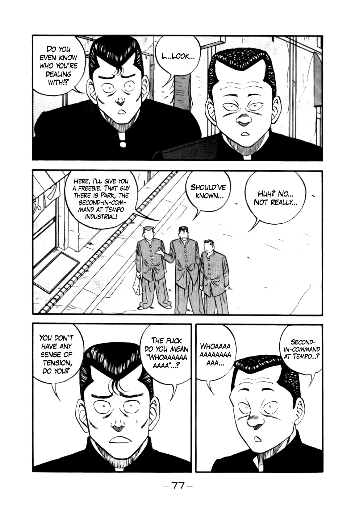 Be-Bop-Highschool Chapter 140 page 33 - Chapter 140: The High School Dimwit Dash-and-Go