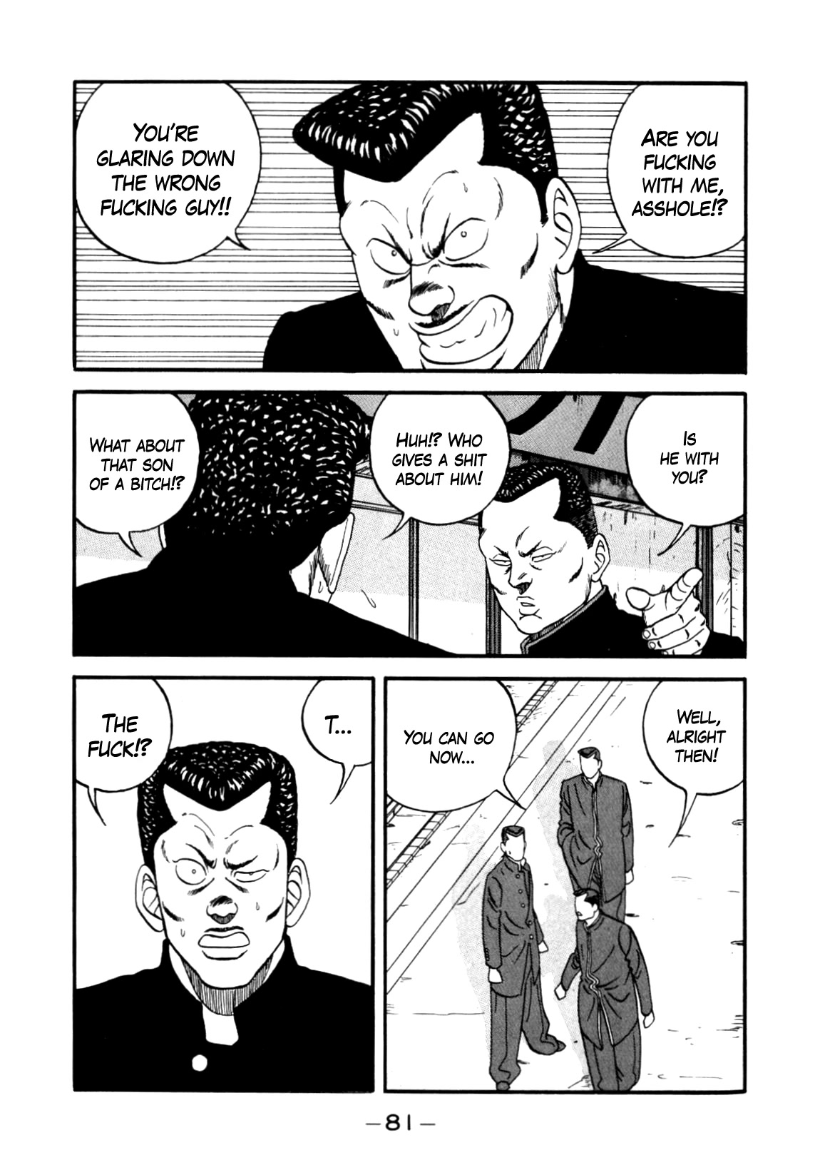 Be-Bop-Highschool Chapter 140 page 37 - Chapter 140: The High School Dimwit Dash-and-Go