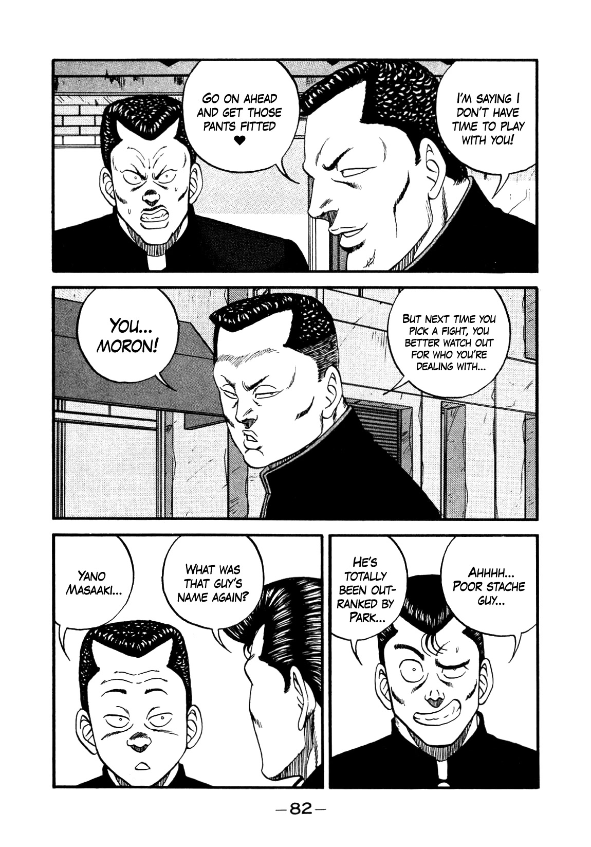 Be-Bop-Highschool Chapter 140 page 38 - Chapter 140: The High School Dimwit Dash-and-Go