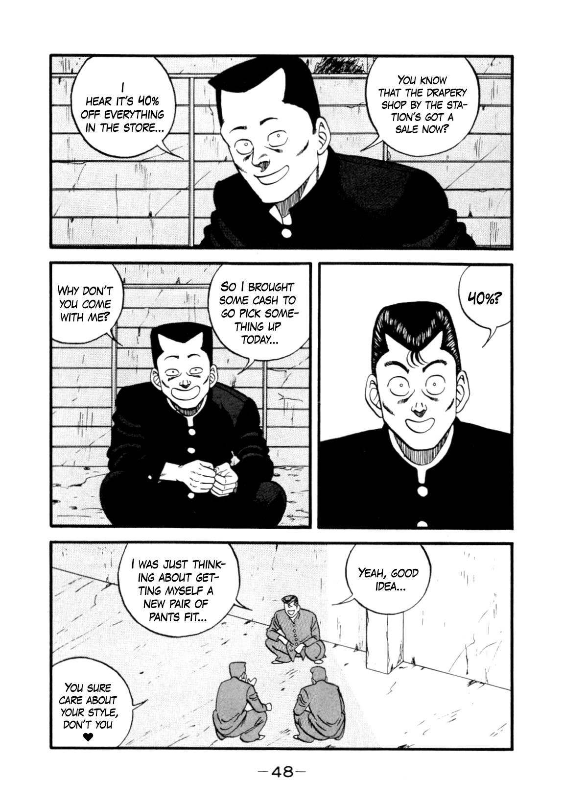 Be-Bop-Highschool Chapter 140 page 4 - Chapter 140: The High School Dimwit Dash-and-Go