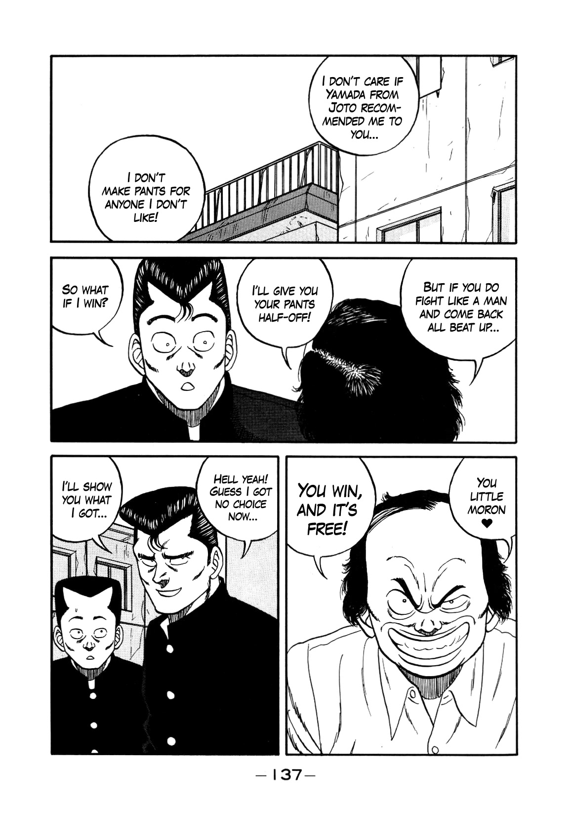 Be-Bop-Highschool Chapter 140 page 93 - Chapter 140: The High School Dimwit Dash-and-Go