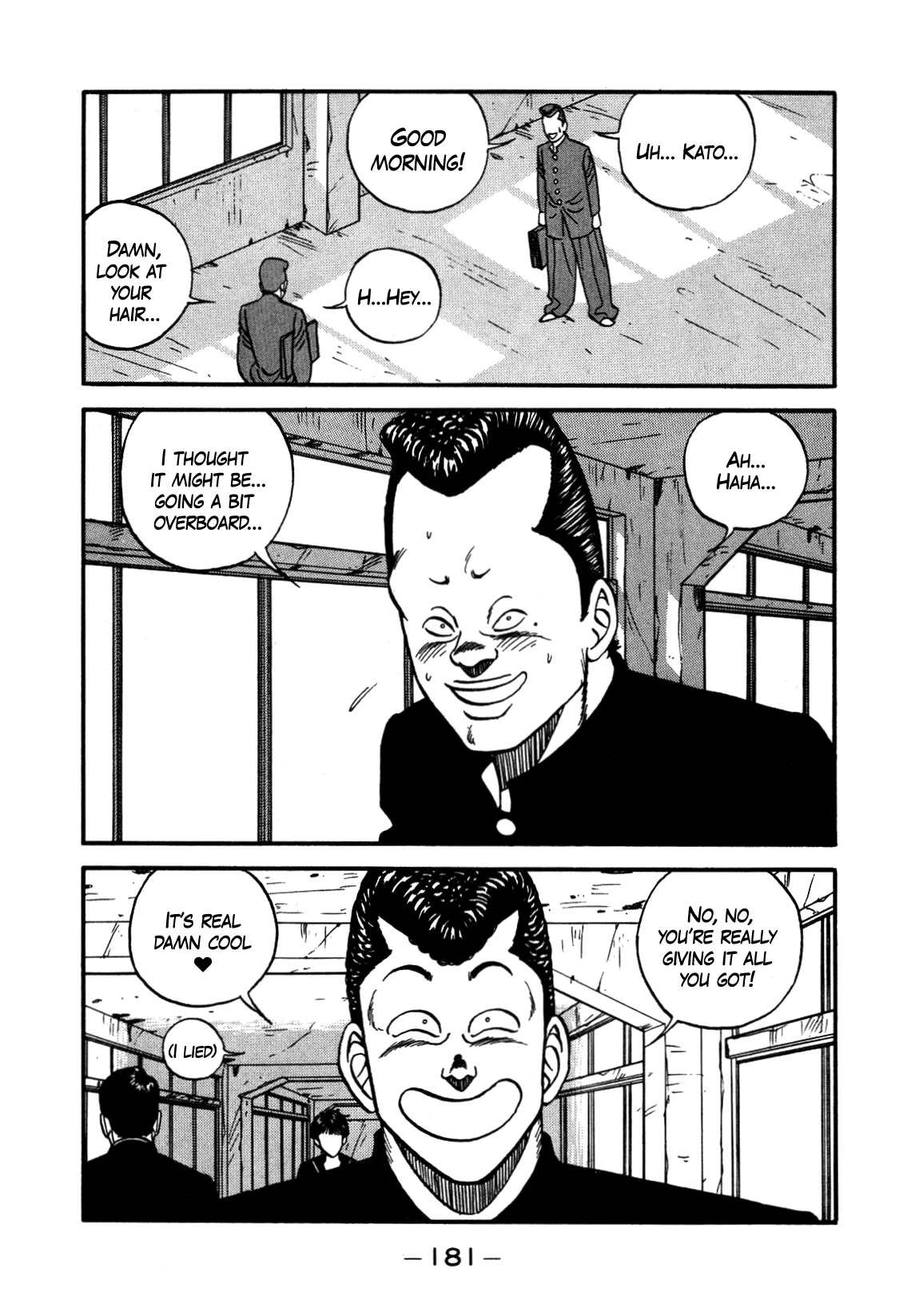 Be-Bop-Highschool Chapter 141 page 15 - Chapter 141: School Rule Adherence Regulation Week