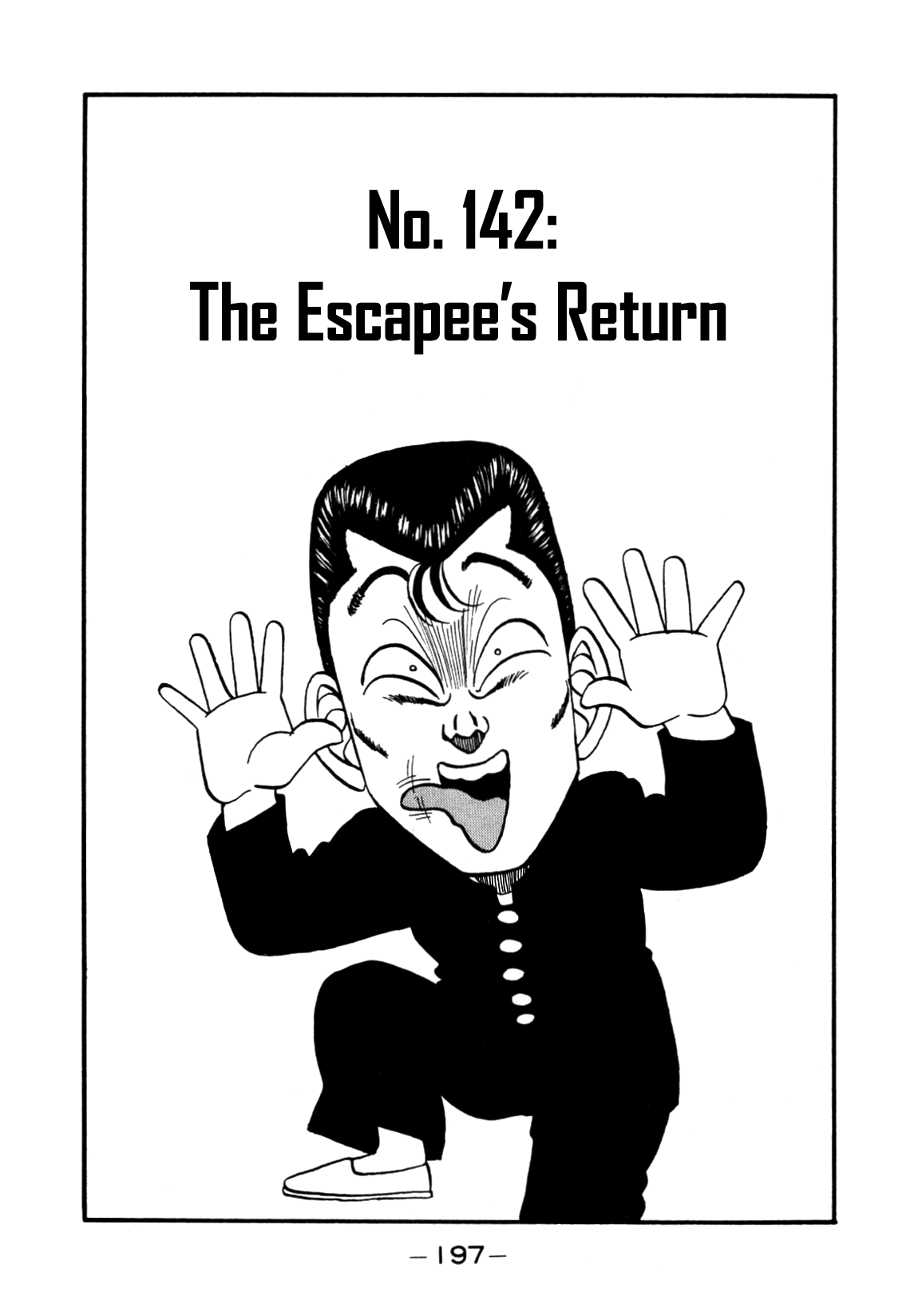 Be-Bop-Highschool Chapter 142 page 1 - Chapter 142: The Escapee's Return
