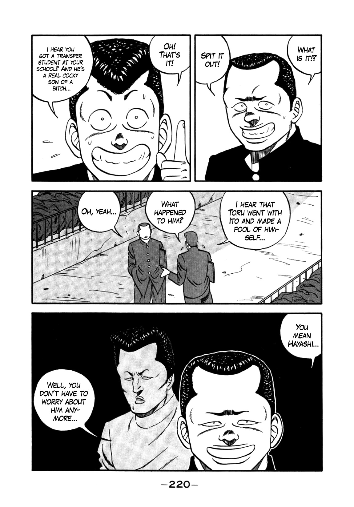 Be-Bop-Highschool Chapter 143 page 10 - Chapter 143: Every Which Way on the Delinquent Highway