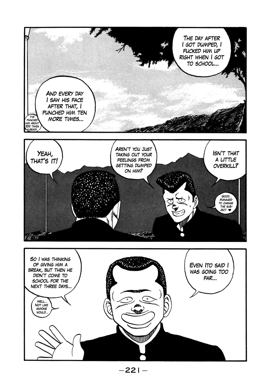 Be-Bop-Highschool Chapter 143 page 11 - Chapter 143: Every Which Way on the Delinquent Highway