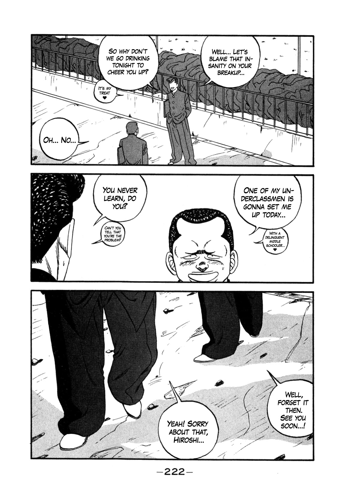 Be-Bop-Highschool Chapter 143 page 12 - Chapter 143: Every Which Way on the Delinquent Highway