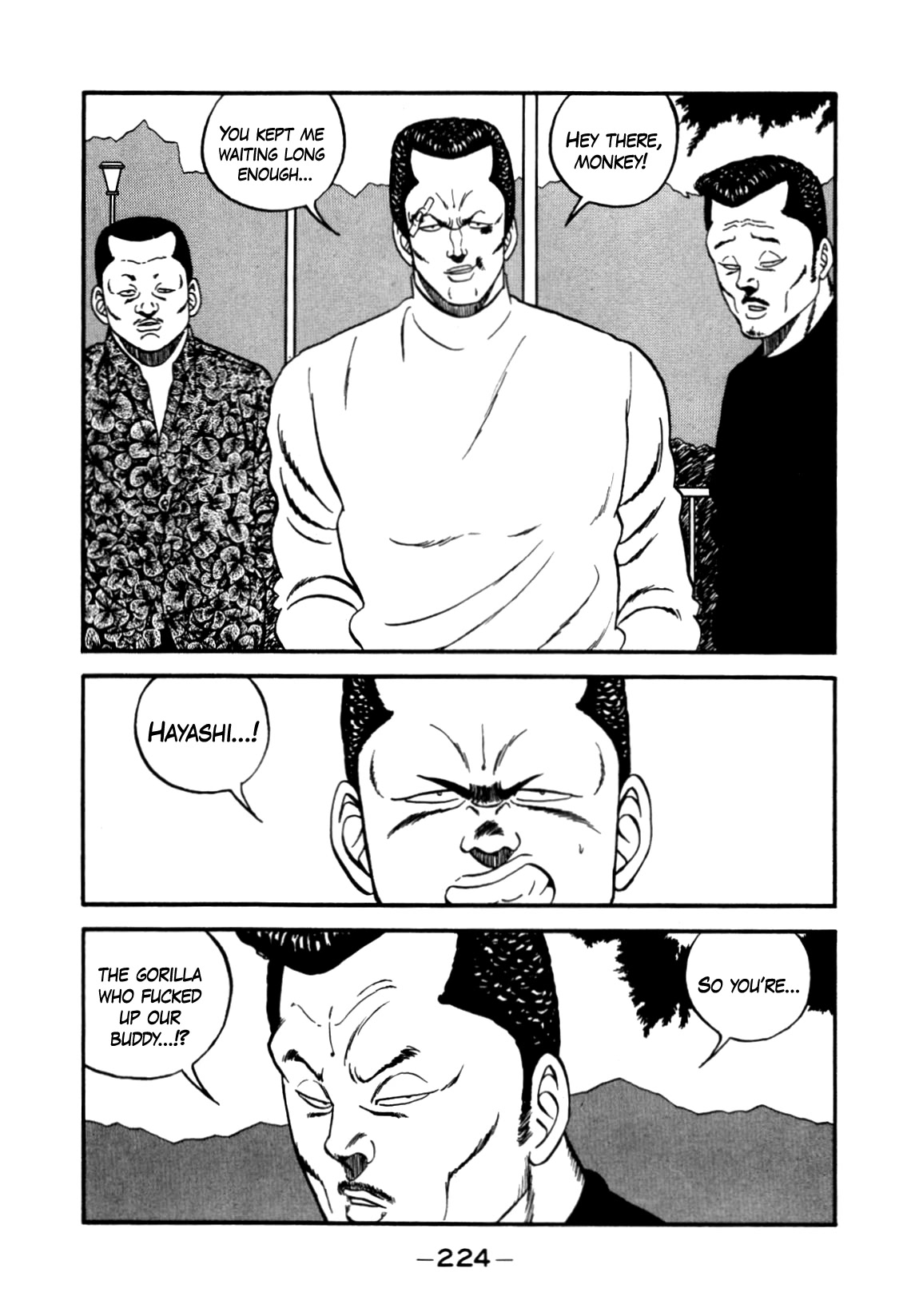Be-Bop-Highschool Chapter 143 page 14 - Chapter 143: Every Which Way on the Delinquent Highway
