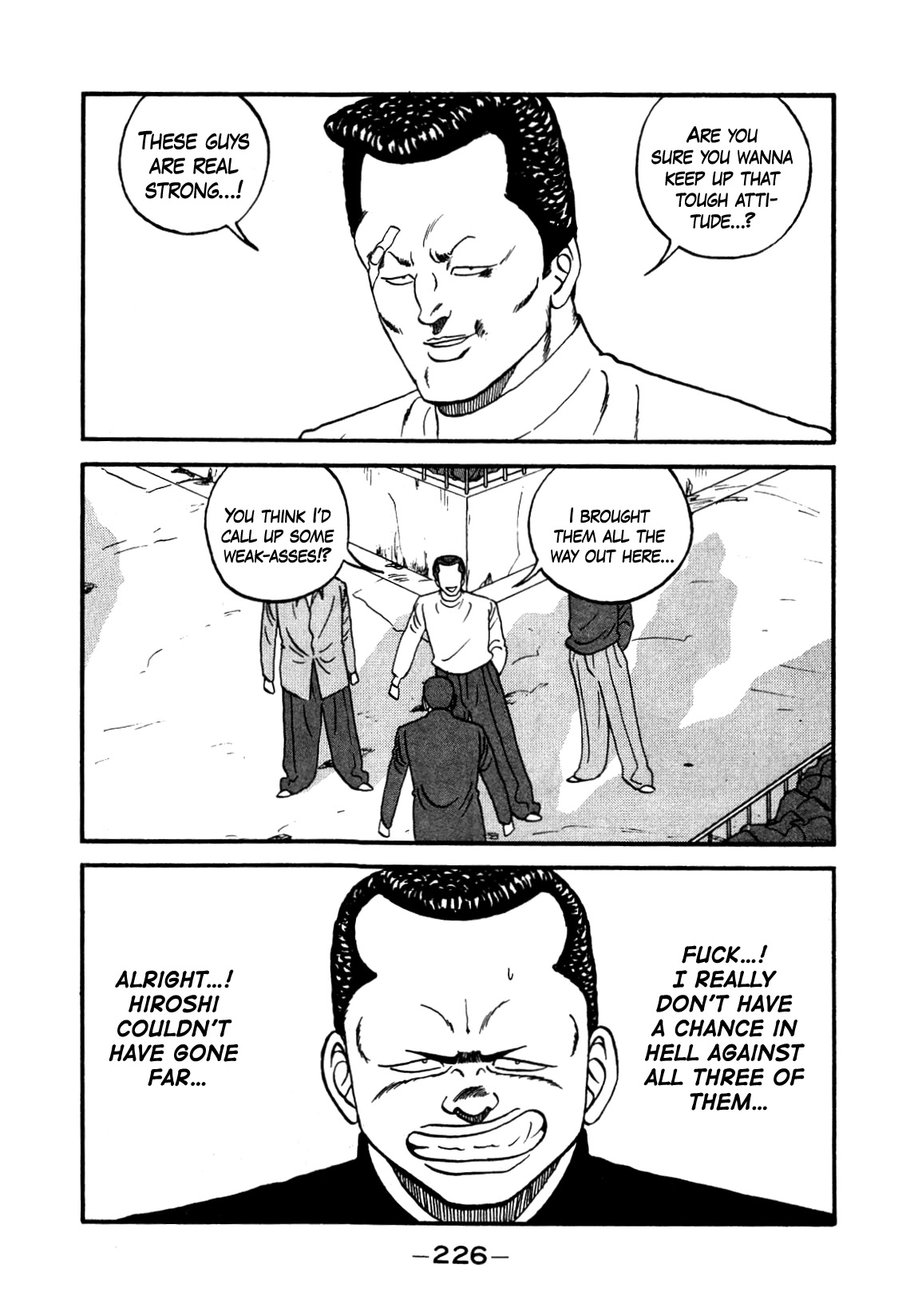 Be-Bop-Highschool Chapter 143 page 16 - Chapter 143: Every Which Way on the Delinquent Highway