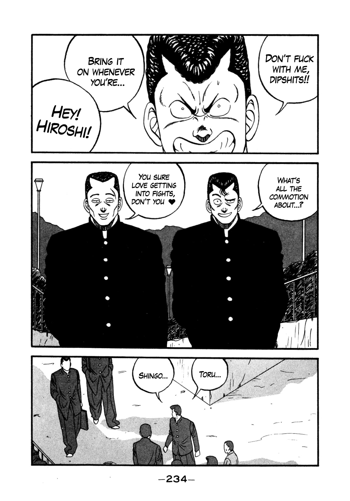 Be-Bop-Highschool Chapter 143 page 24 - Chapter 143: Every Which Way on the Delinquent Highway