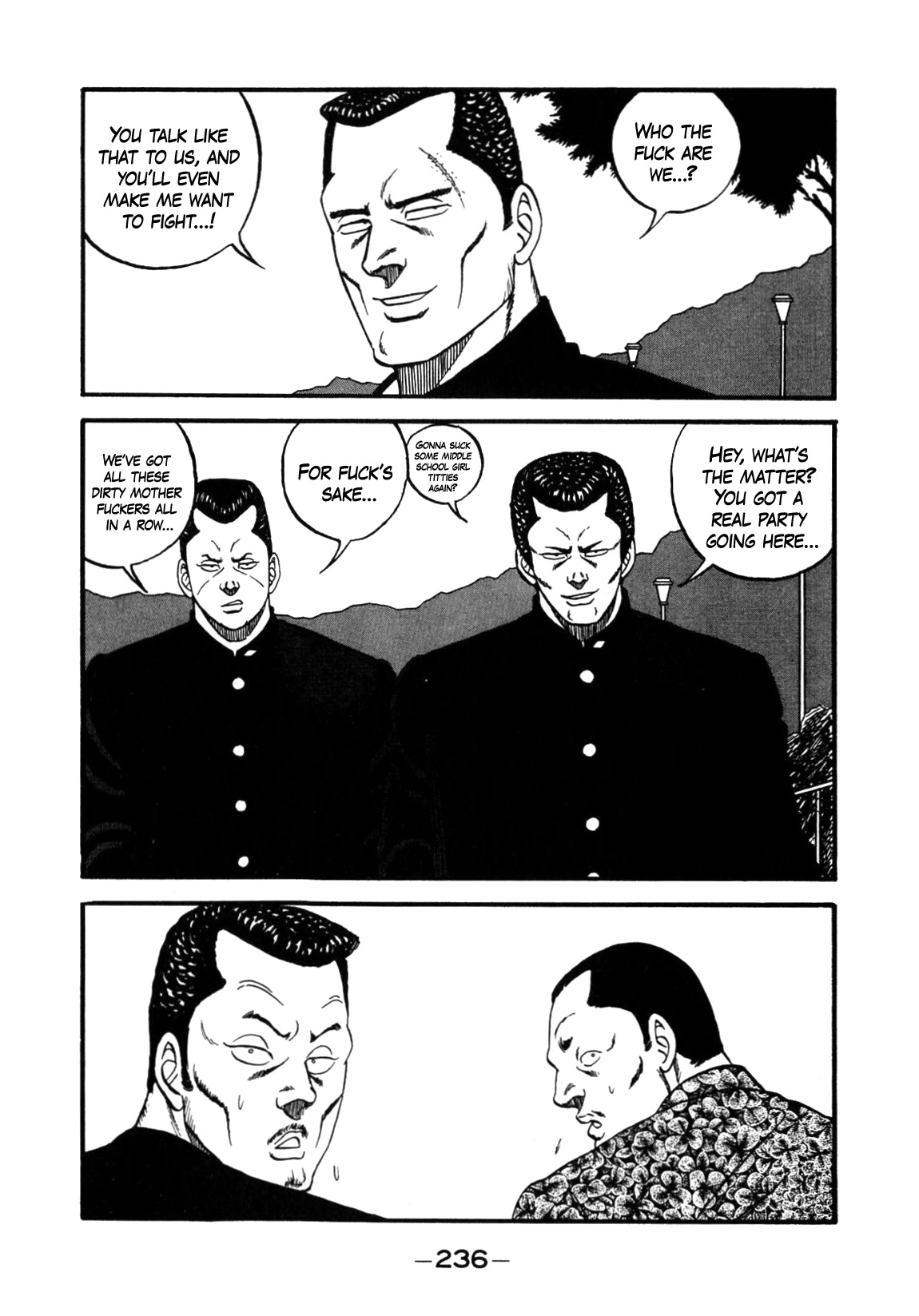 Be-Bop-Highschool Chapter 143 page 26 - Chapter 143: Every Which Way on the Delinquent Highway