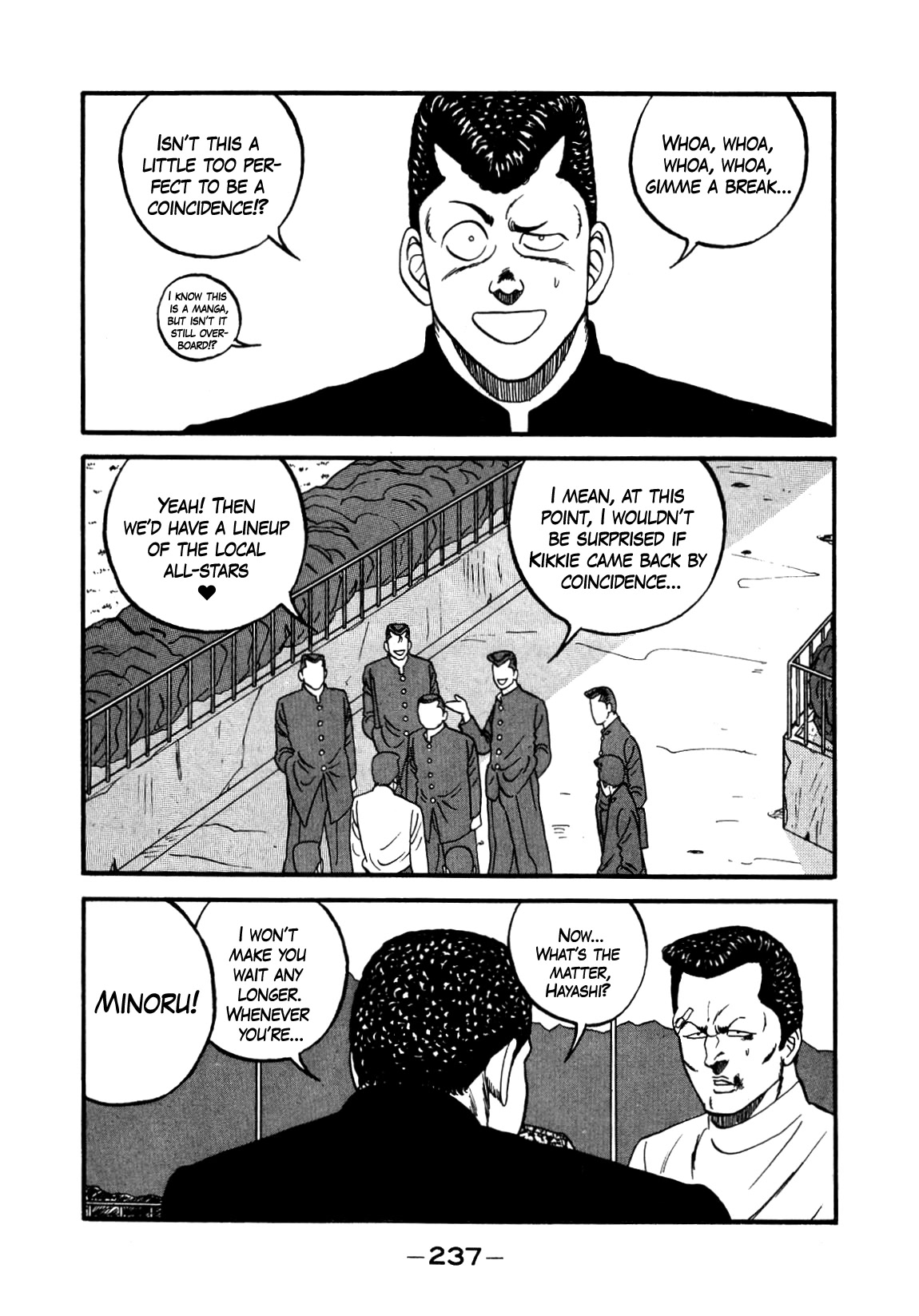 Be-Bop-Highschool Chapter 143 page 27 - Chapter 143: Every Which Way on the Delinquent Highway