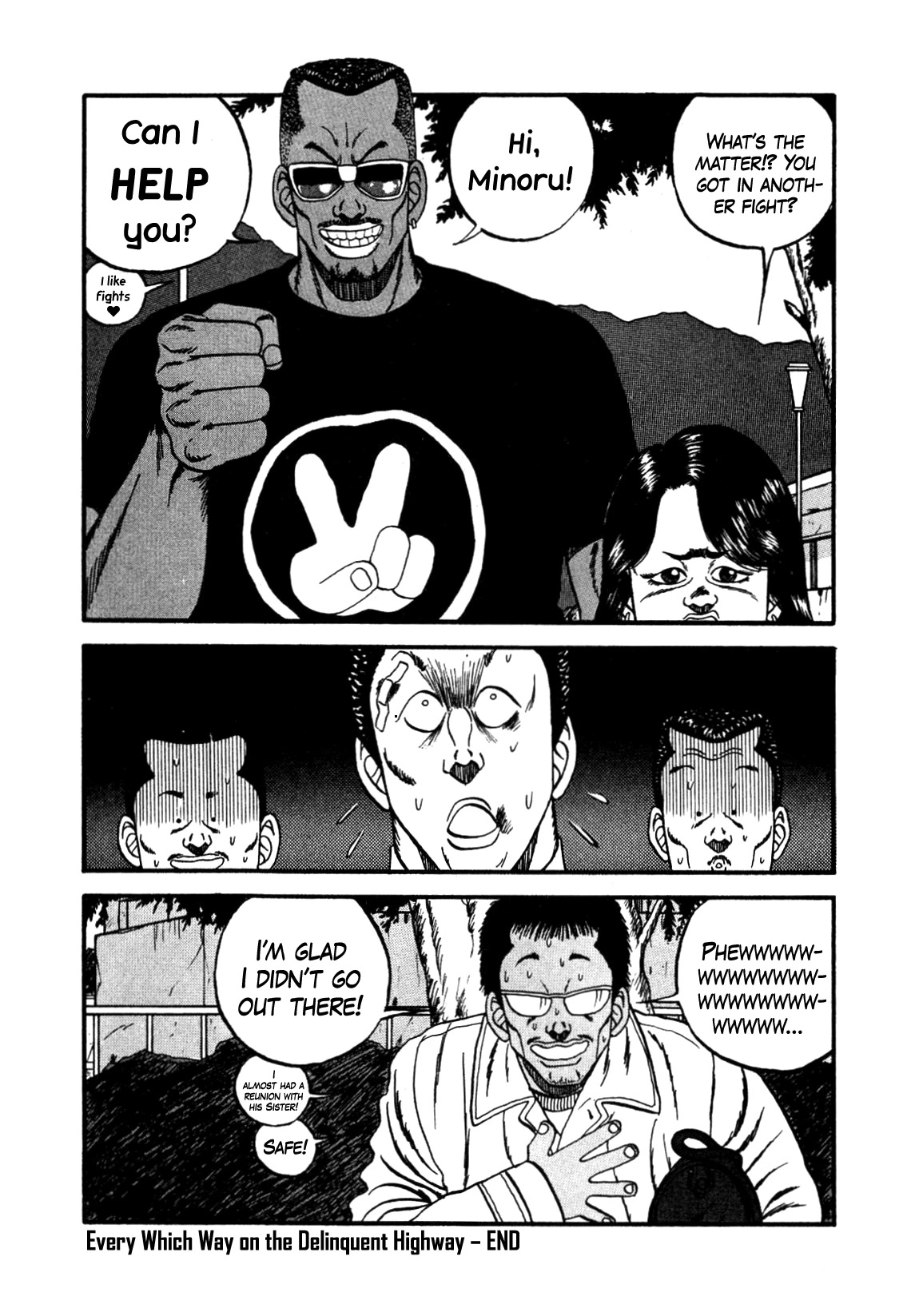 Be-Bop-Highschool Chapter 143 page 28 - Chapter 143: Every Which Way on the Delinquent Highway