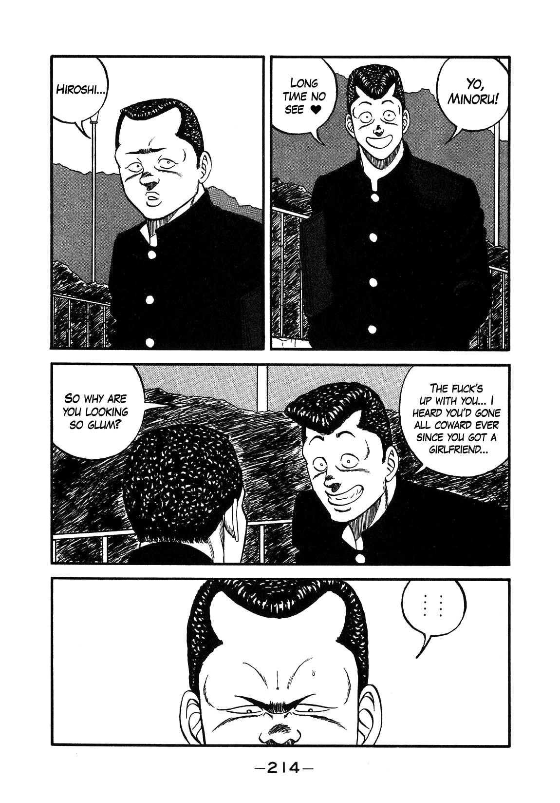 Be-Bop-Highschool Chapter 143 page 4 - Chapter 143: Every Which Way on the Delinquent Highway