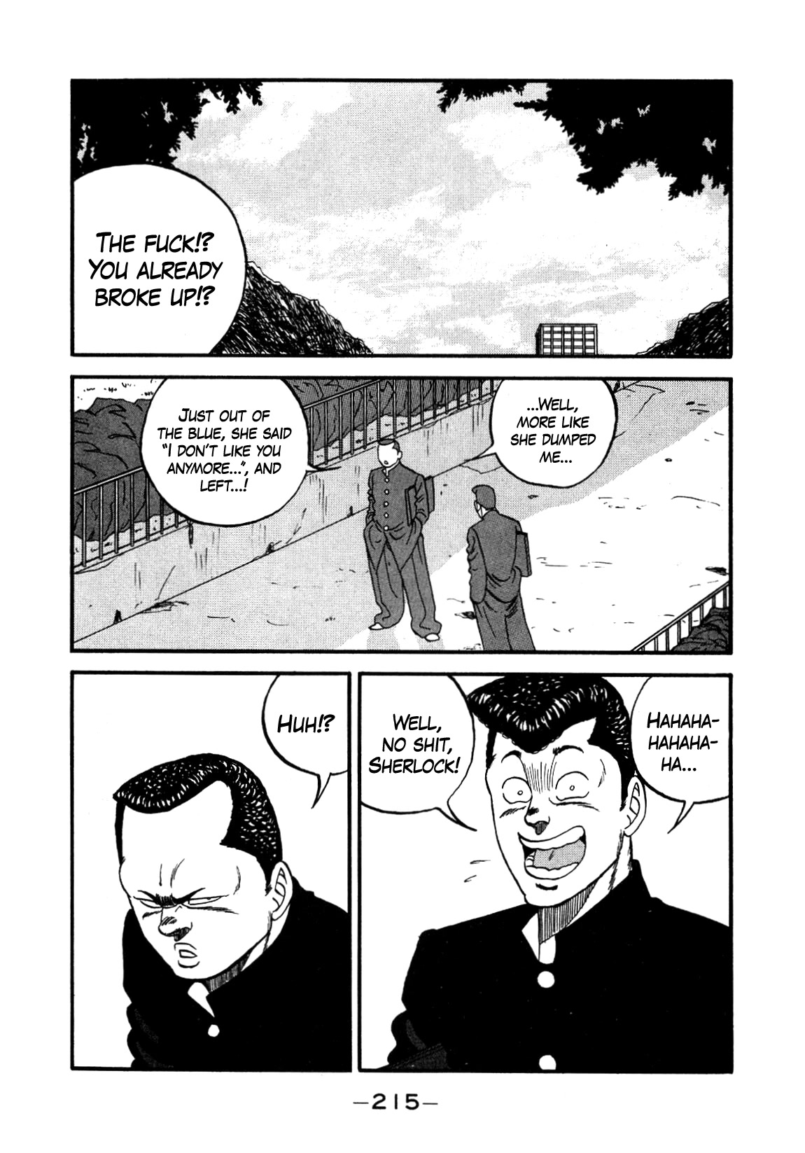 Be-Bop-Highschool Chapter 143 page 5 - Chapter 143: Every Which Way on the Delinquent Highway