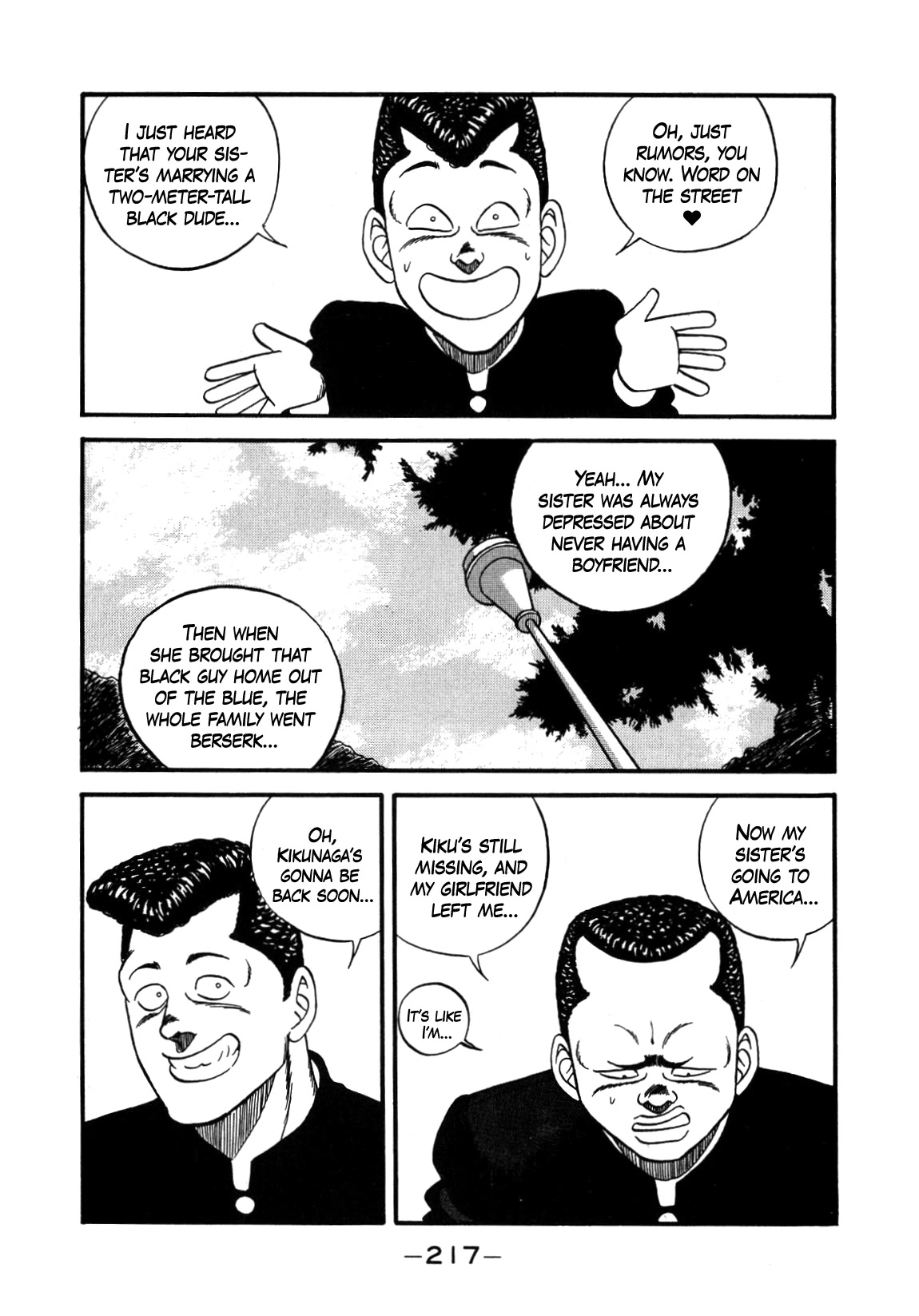 Be-Bop-Highschool Chapter 143 page 7 - Chapter 143: Every Which Way on the Delinquent Highway