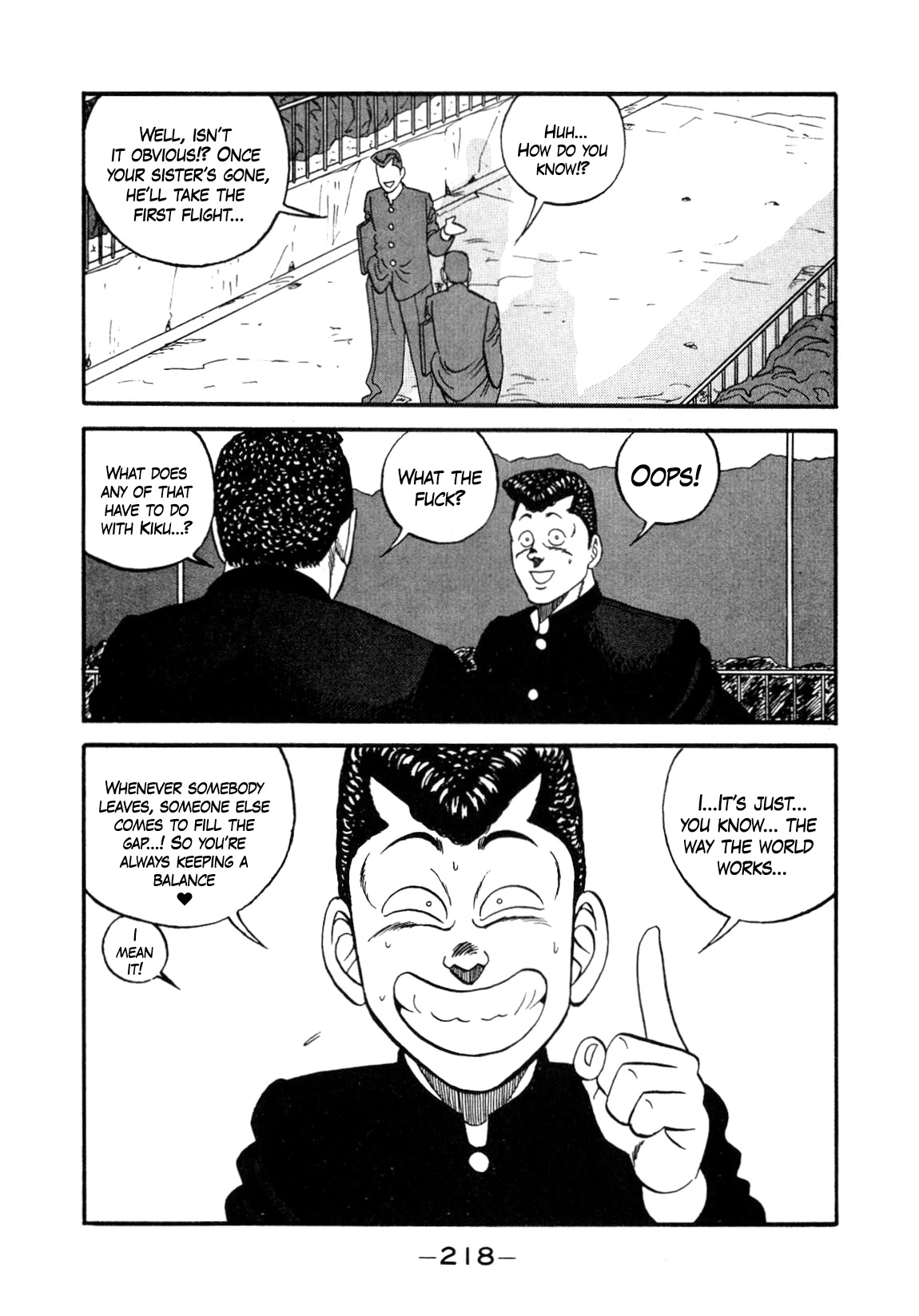 Be-Bop-Highschool Chapter 143 page 8 - Chapter 143: Every Which Way on the Delinquent Highway