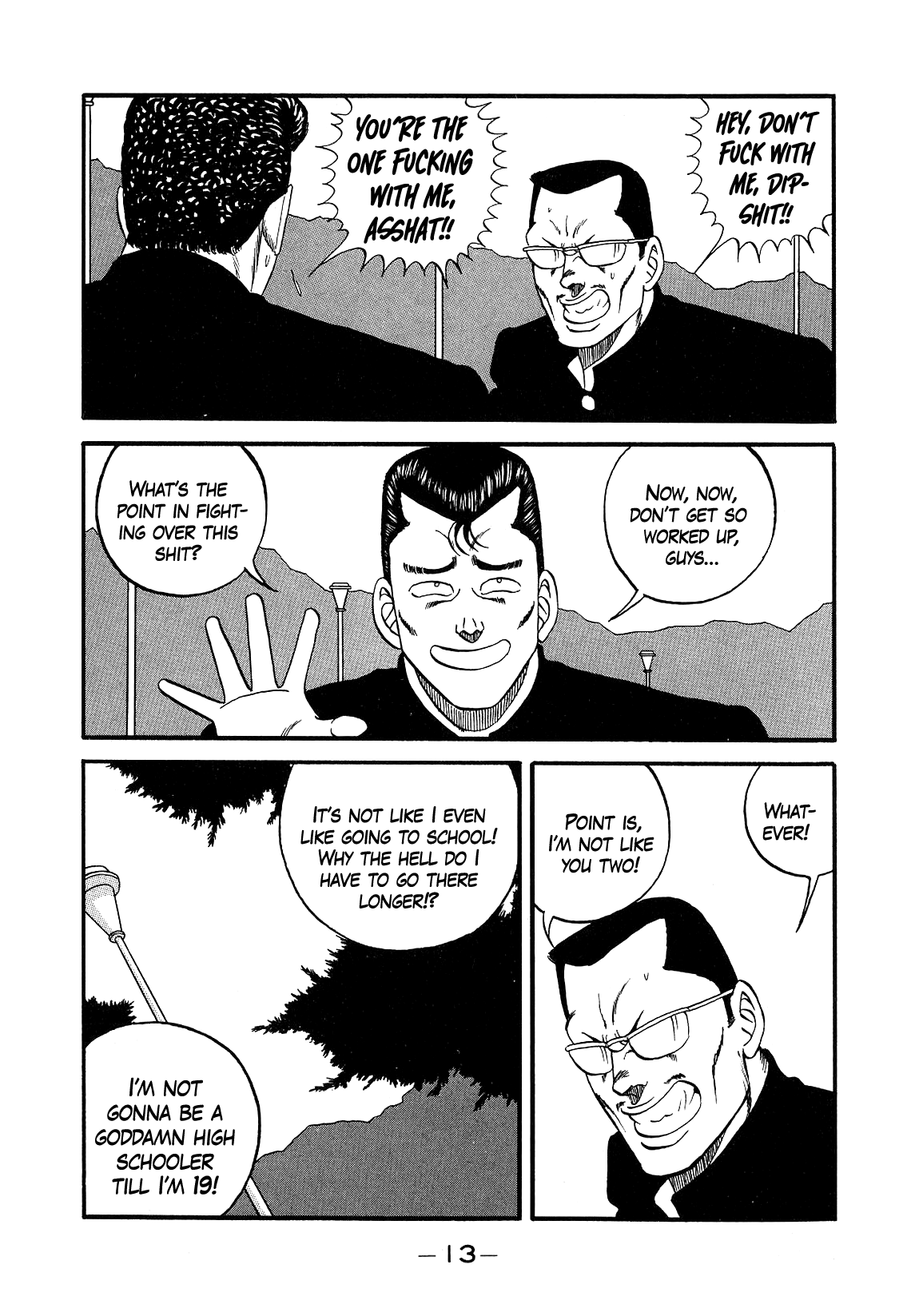 Be-Bop-Highschool Chapter 144 page 13 - Chapter 144: The Escapee Boss' Return Party
