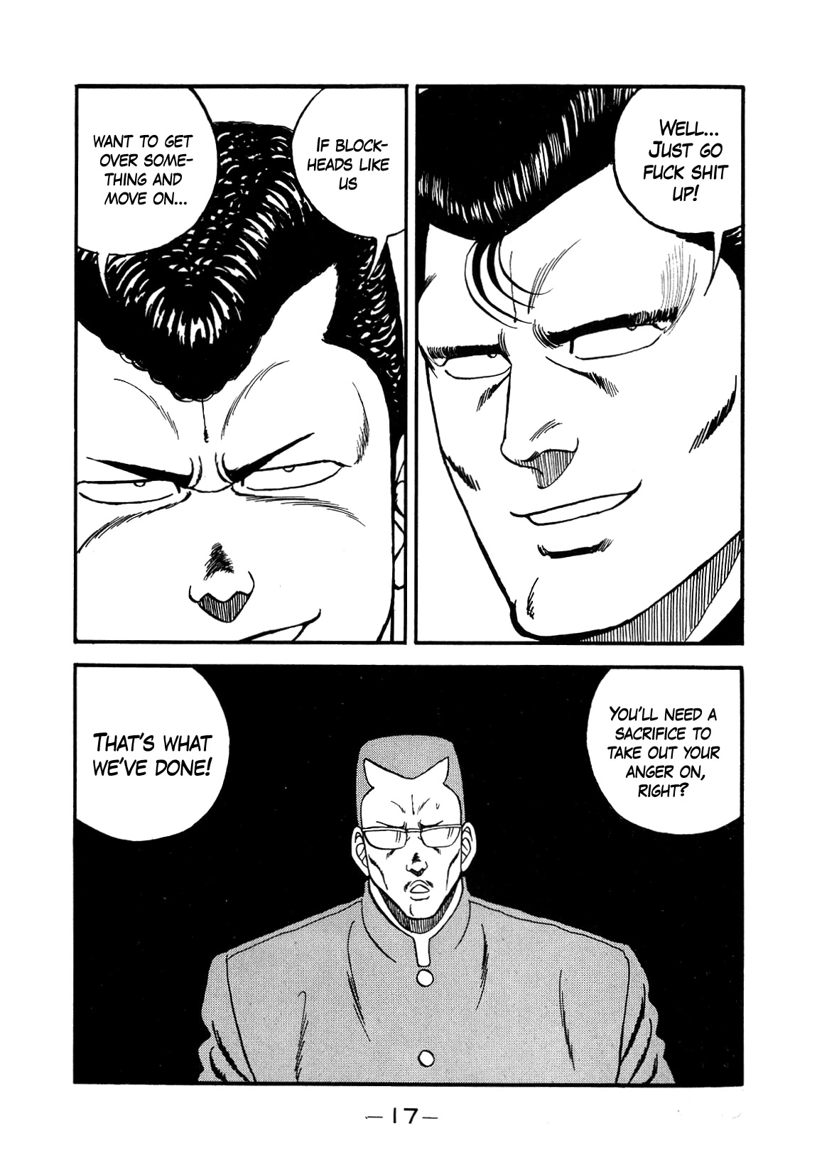 Be-Bop-Highschool Chapter 144 page 17 - Chapter 144: The Escapee Boss' Return Party