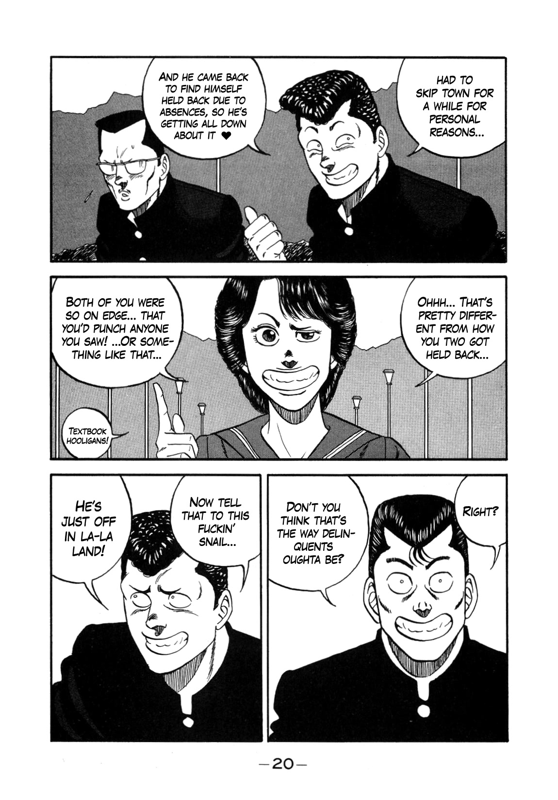 Be-Bop-Highschool Chapter 144 page 20 - Chapter 144: The Escapee Boss' Return Party