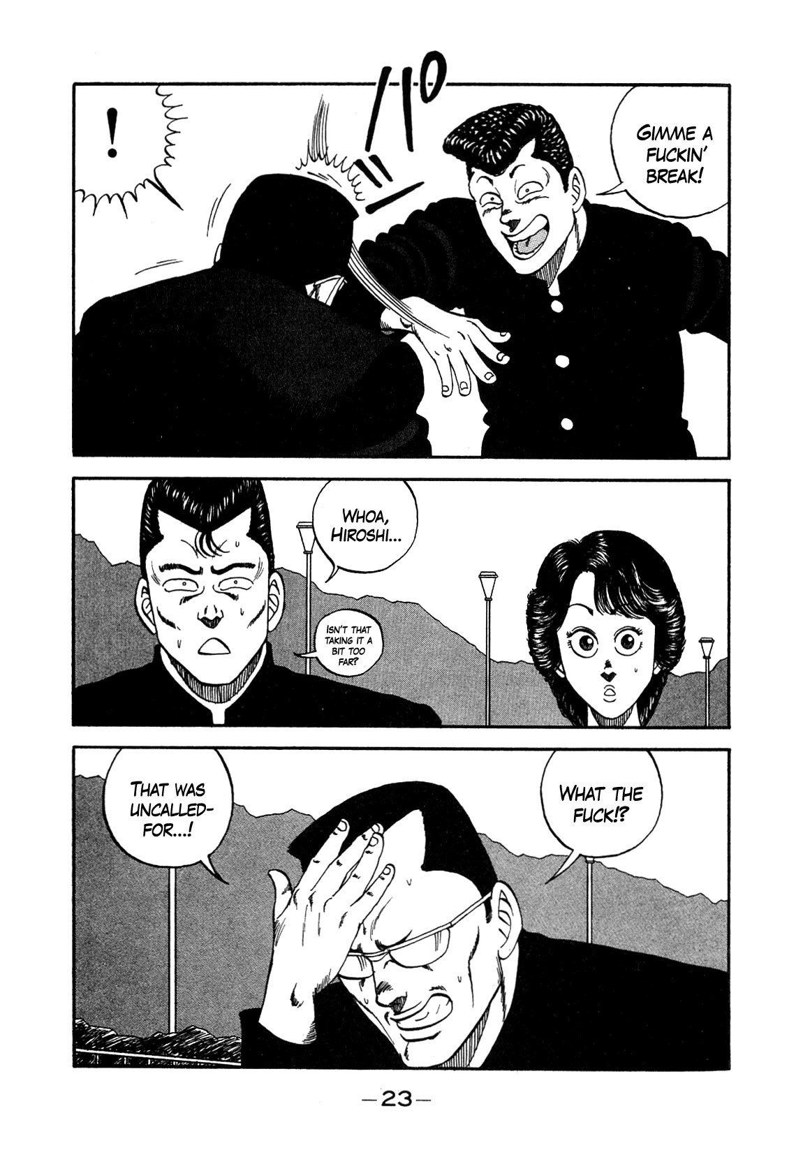 Be-Bop-Highschool Chapter 144 page 23 - Chapter 144: The Escapee Boss' Return Party