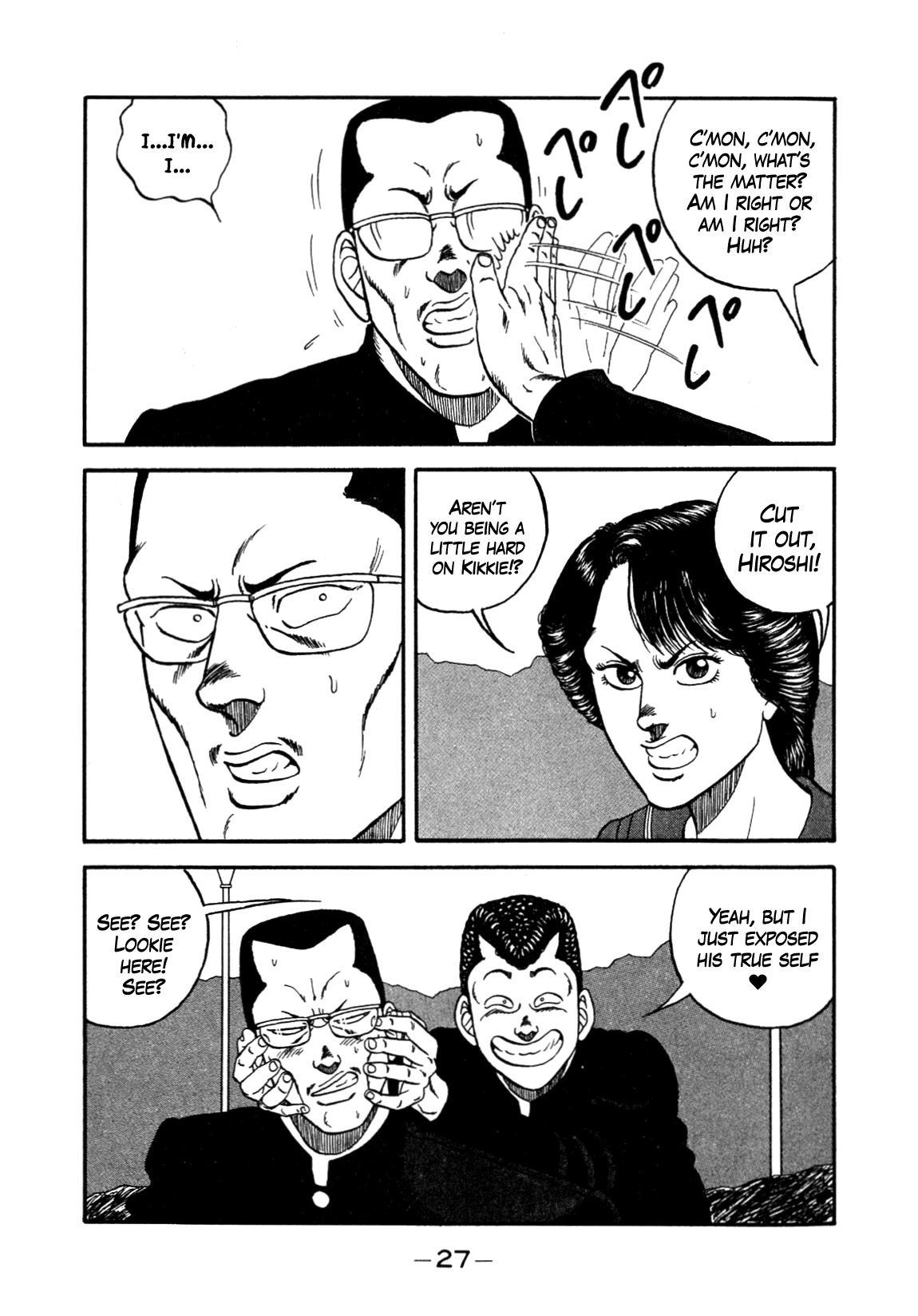 Be-Bop-Highschool Chapter 144 page 27 - Chapter 144: The Escapee Boss' Return Party