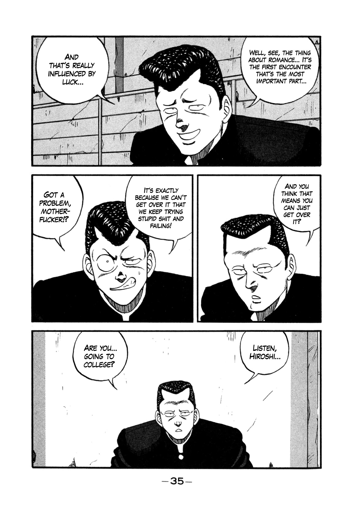 Be-Bop-Highschool Chapter 145 page 4 - Chapter 145: Slow Progress of Delinquent Life