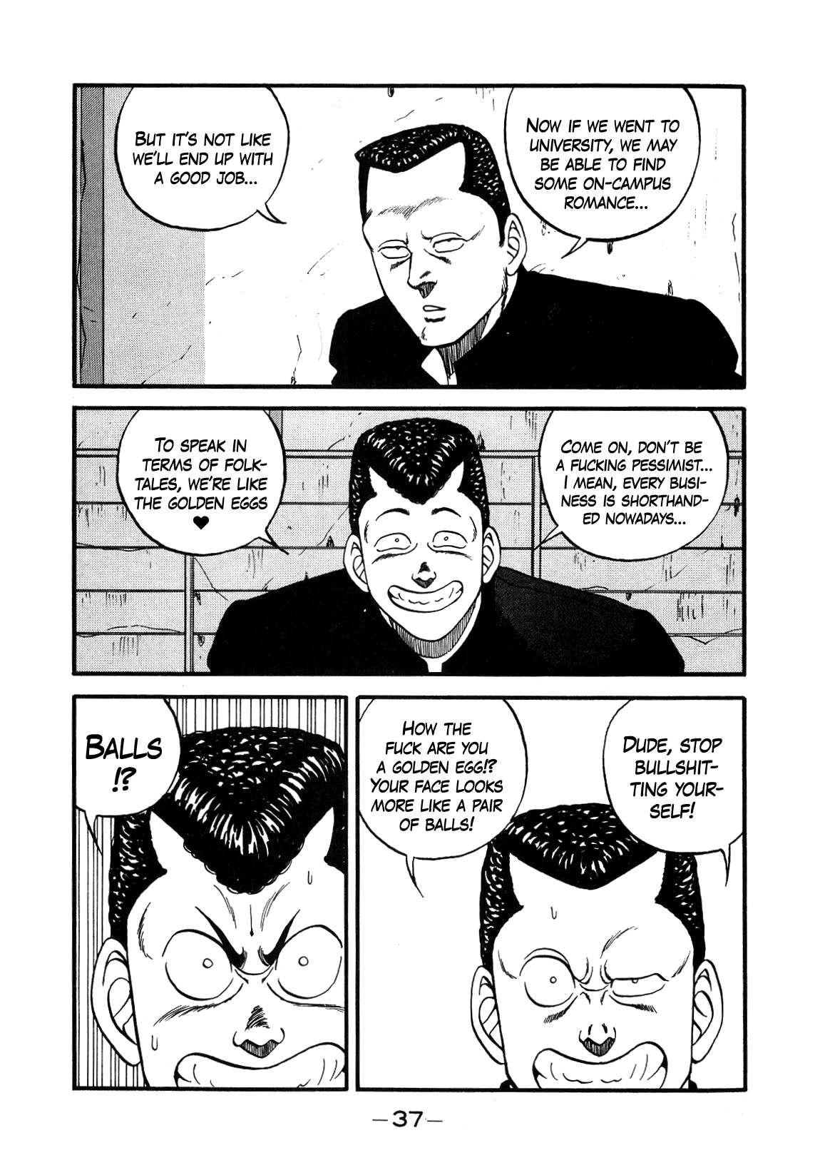 Be-Bop-Highschool Chapter 145 page 6 - Chapter 145: Slow Progress of Delinquent Life