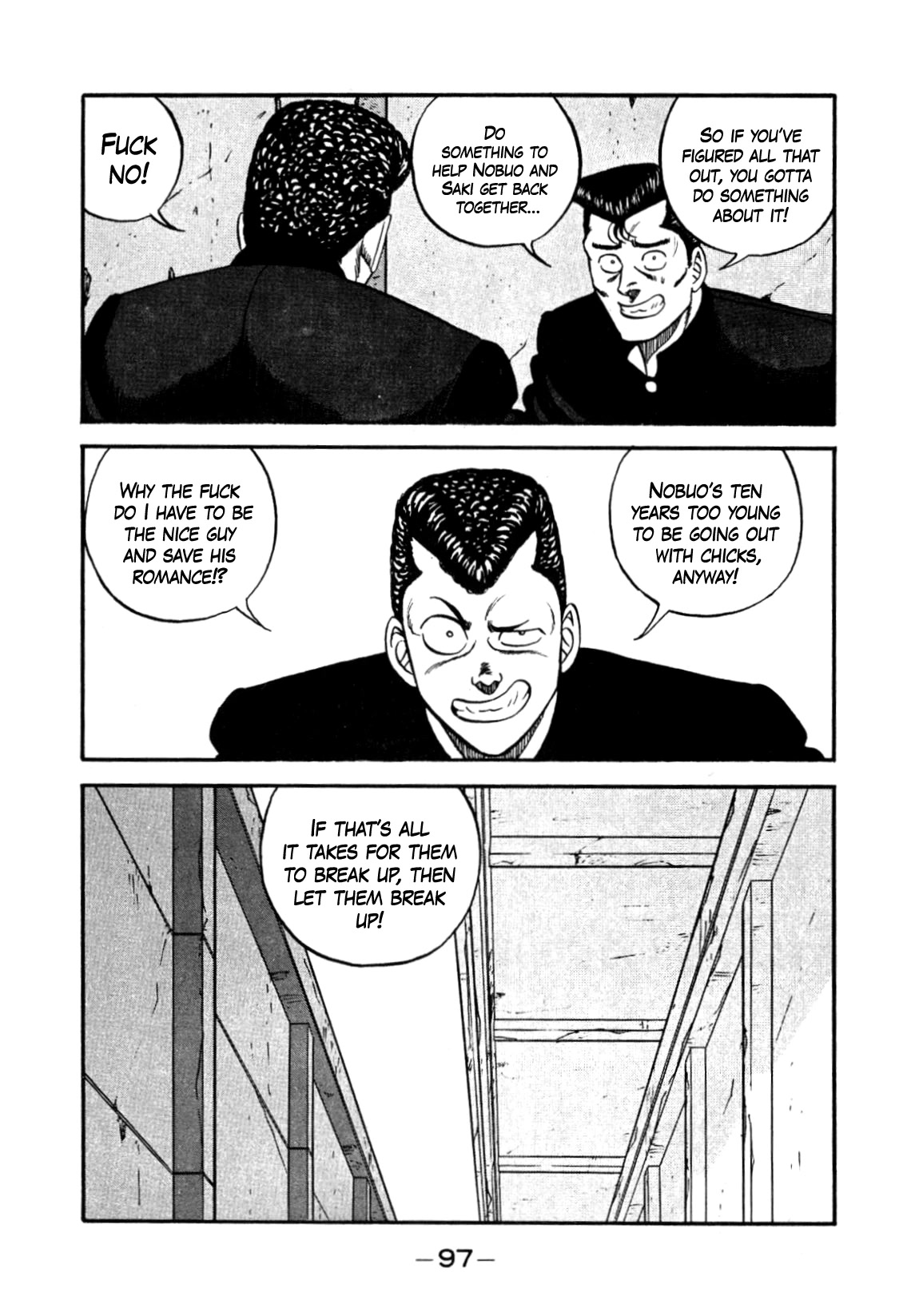 Be-Bop-Highschool Chapter 146 page 35 - Chapter 146: Delinquent High School Romantic Affairs