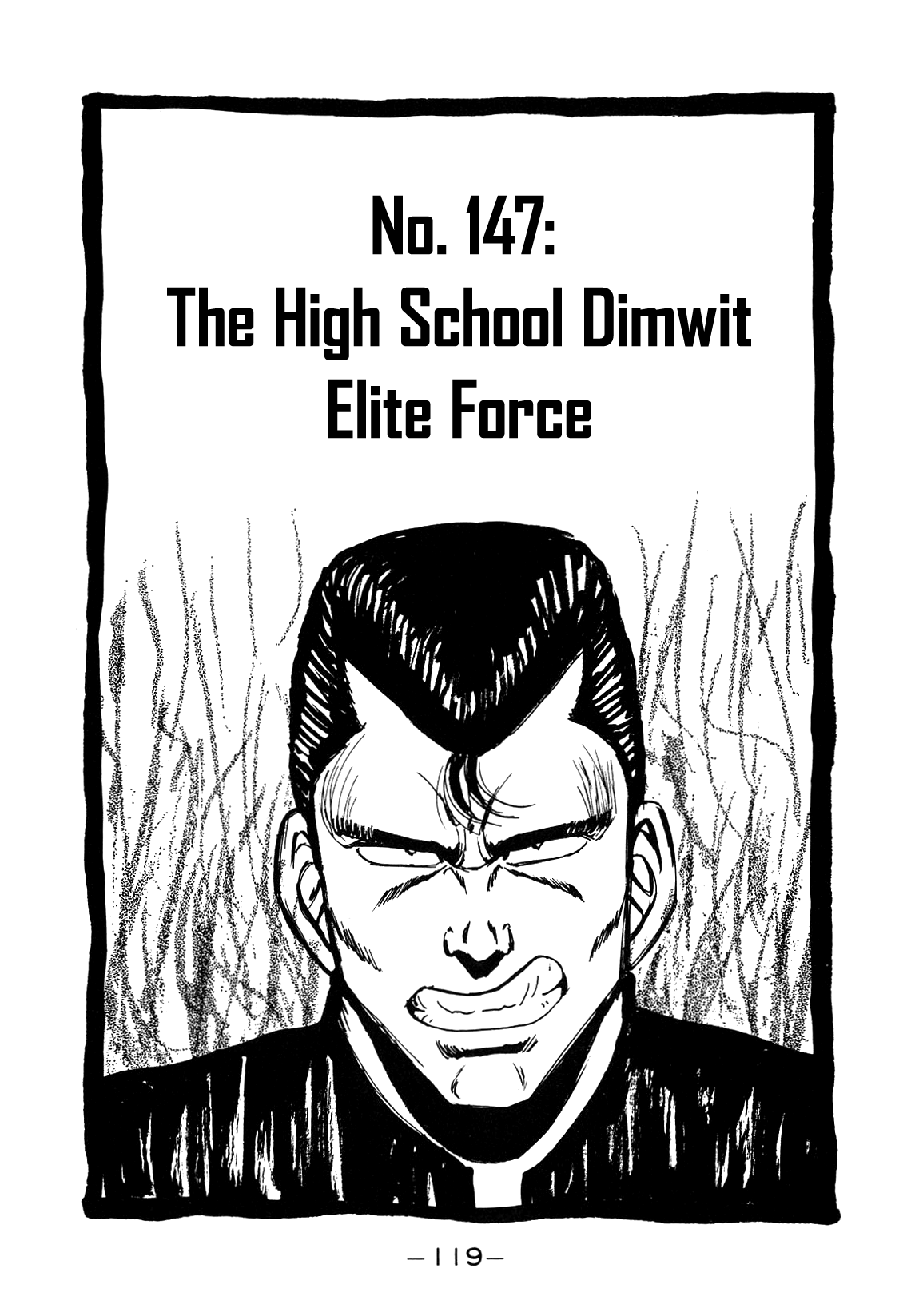 Be-Bop-Highschool Chapter 147 page 1 - Chapter 147: The High School Dimwit Elite Force