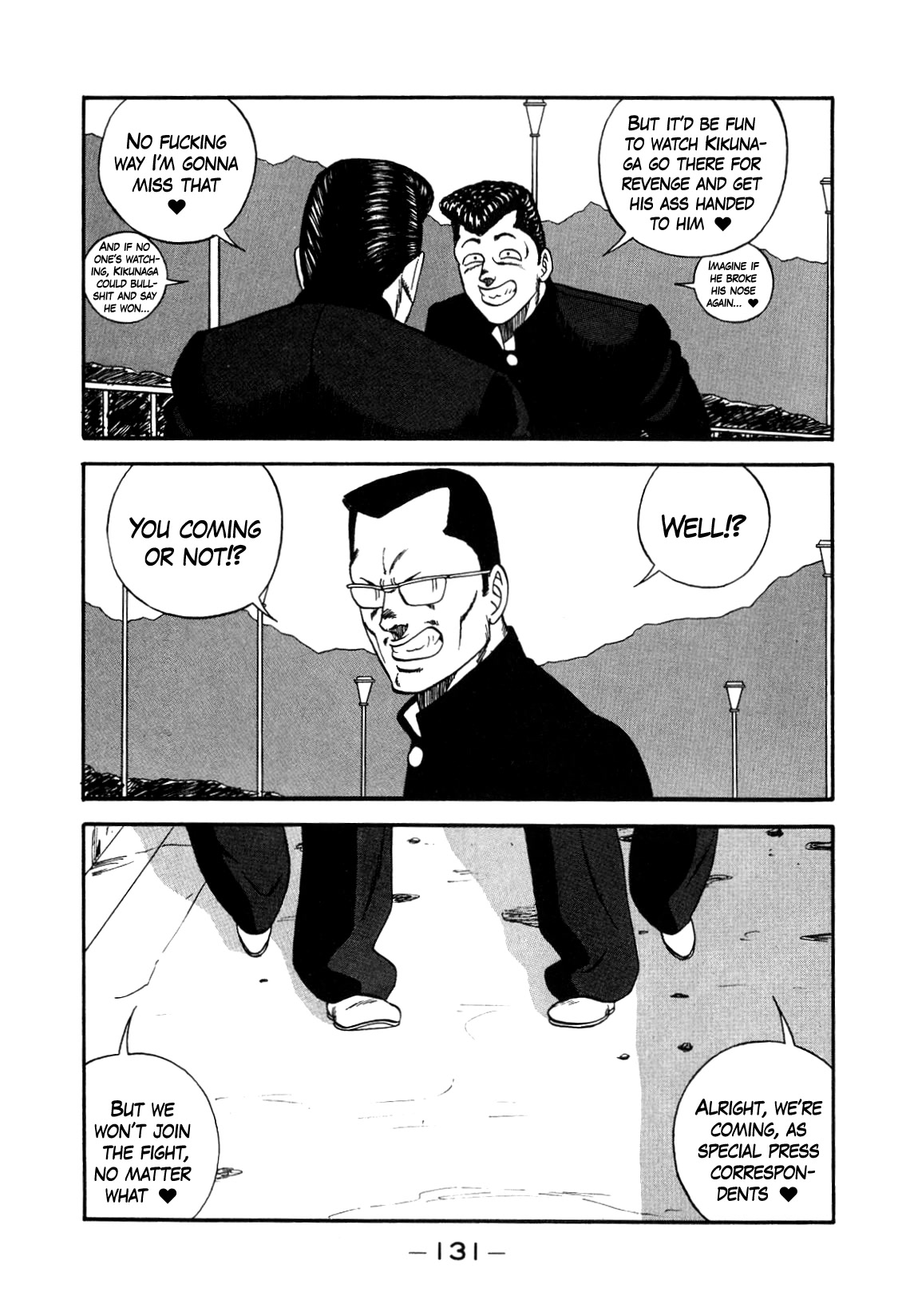 Be-Bop-Highschool Chapter 147 page 13 - Chapter 147: The High School Dimwit Elite Force