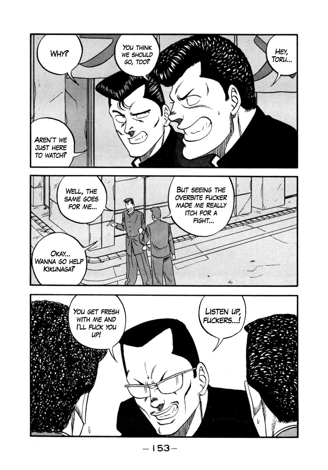 Be-Bop-Highschool Chapter 147 page 35 - Chapter 147: The High School Dimwit Elite Force