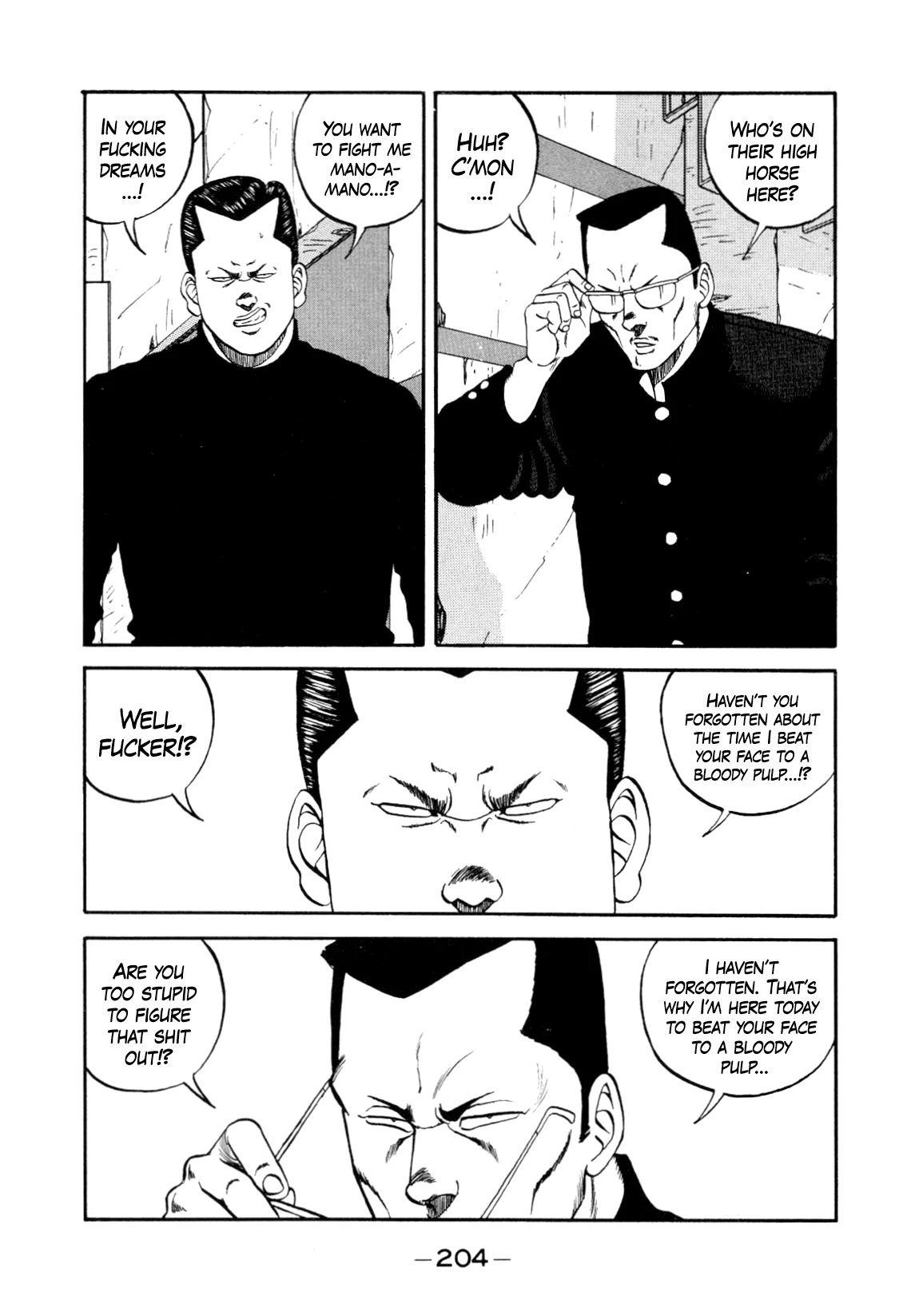 Be-Bop-Highschool Chapter 147 page 85 - Chapter 147: The High School Dimwit Elite Force