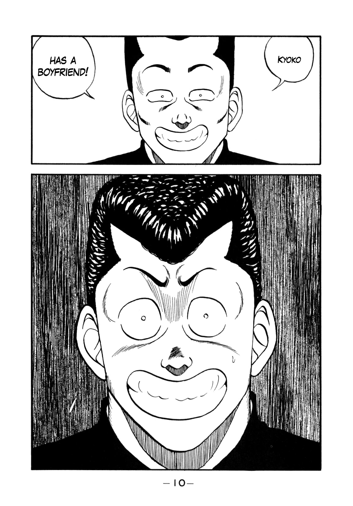 Be-Bop-Highschool Chapter 148 page 10 - Chapter 148: The Delinquent Youth's Indignant Lamentations