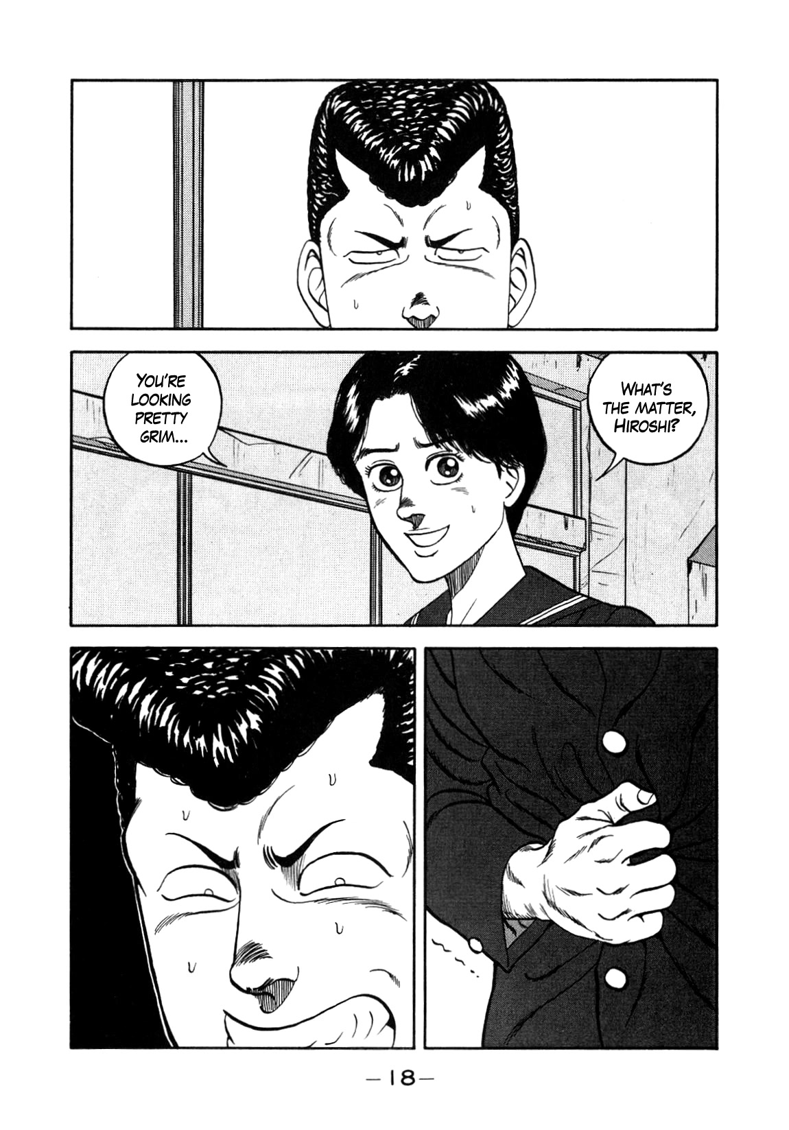 Be-Bop-Highschool Chapter 148 page 18 - Chapter 148: The Delinquent Youth's Indignant Lamentations