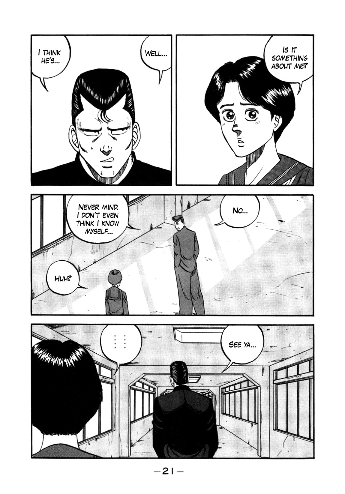 Be-Bop-Highschool Chapter 148 page 21 - Chapter 148: The Delinquent Youth's Indignant Lamentations