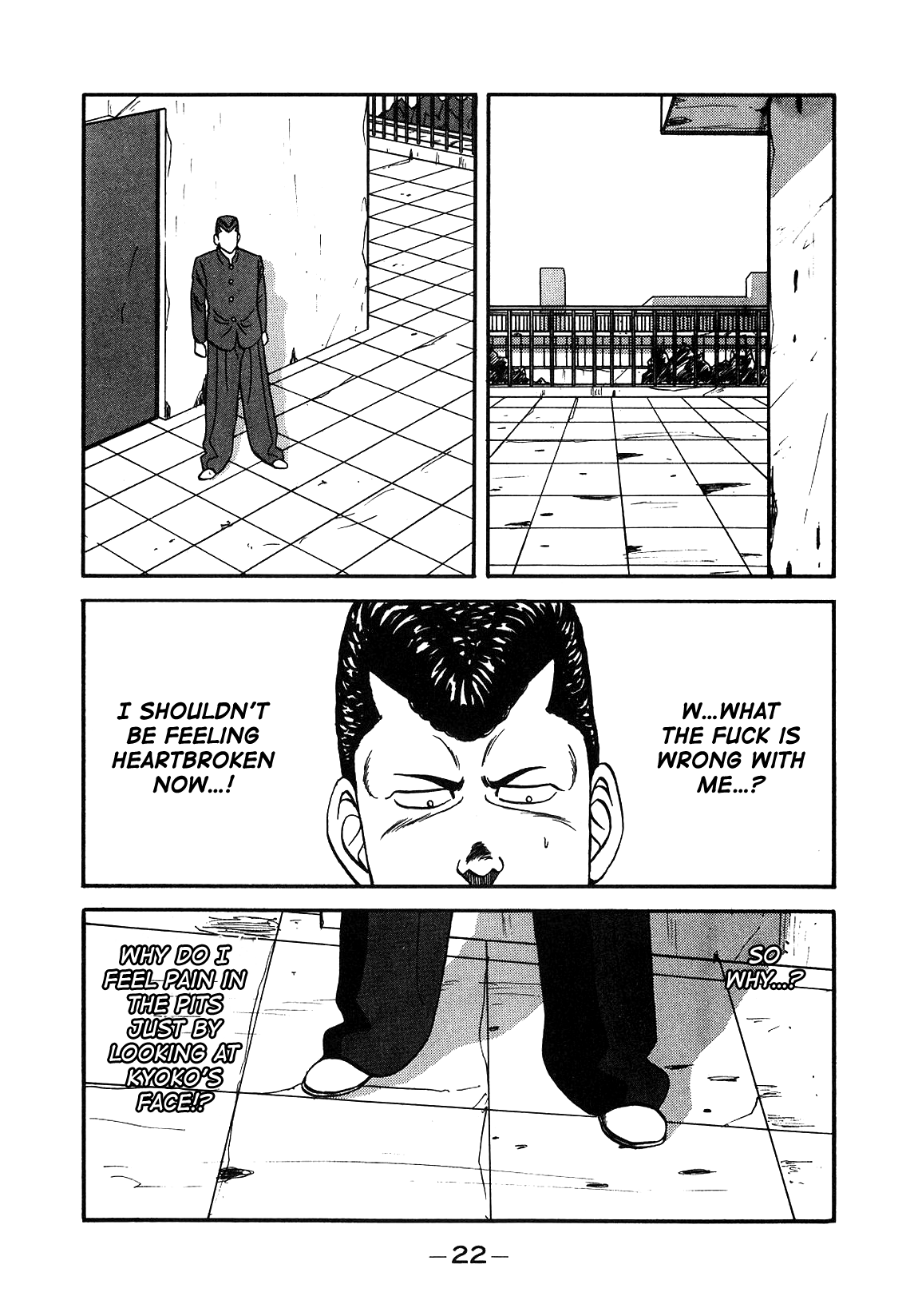 Be-Bop-Highschool Chapter 148 page 22 - Chapter 148: The Delinquent Youth's Indignant Lamentations