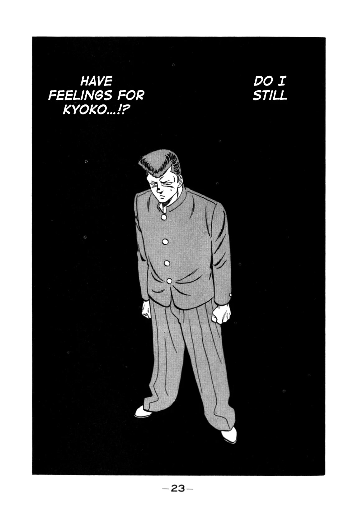 Be-Bop-Highschool Chapter 148 page 23 - Chapter 148: The Delinquent Youth's Indignant Lamentations