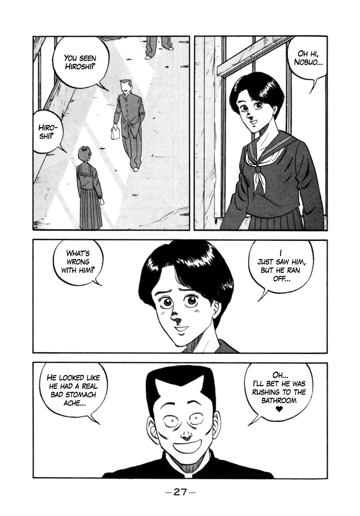 Be-Bop-Highschool Chapter 148 page 27 - Chapter 148: The Delinquent Youth's Indignant Lamentations