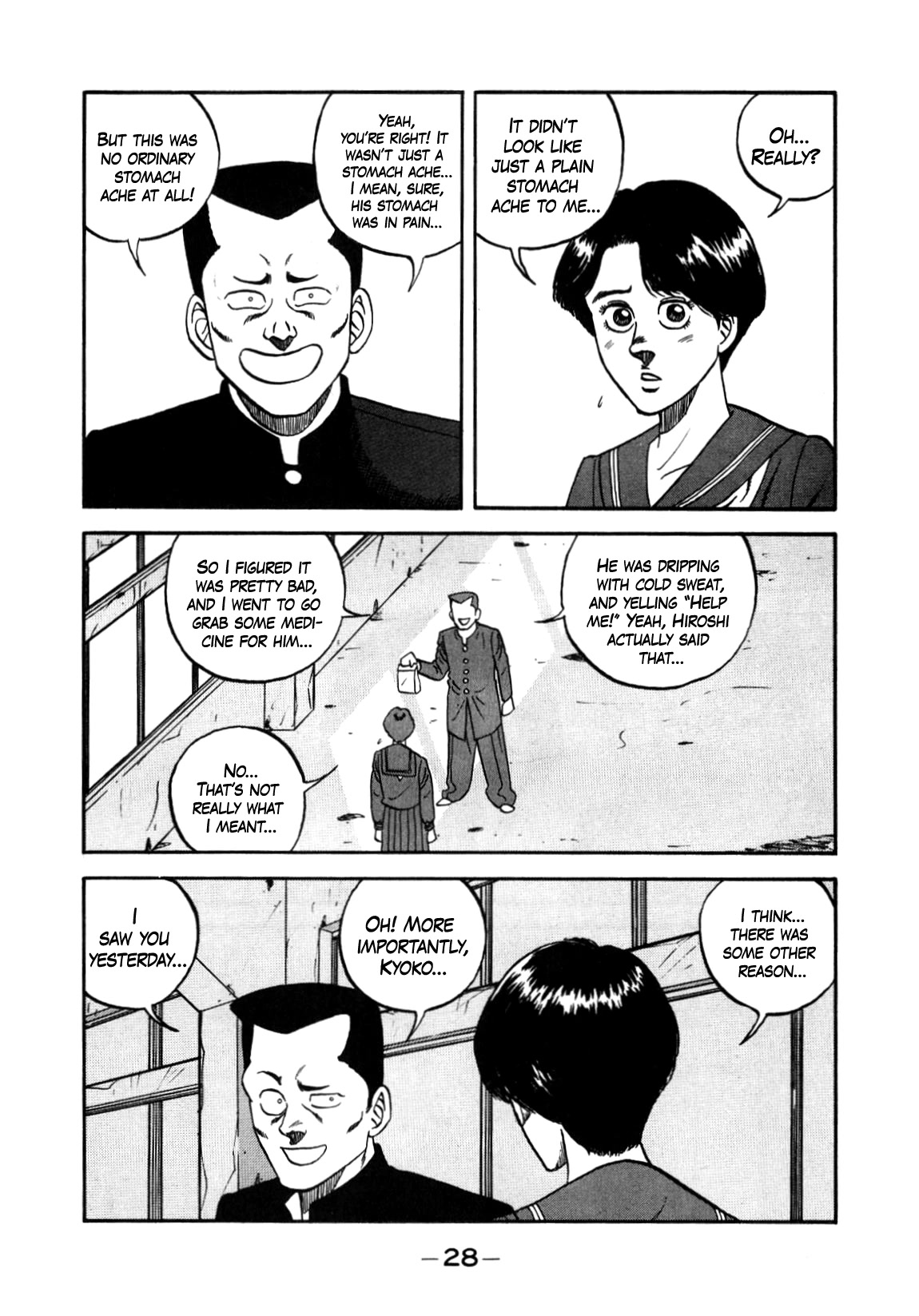 Be-Bop-Highschool Chapter 148 page 28 - Chapter 148: The Delinquent Youth's Indignant Lamentations