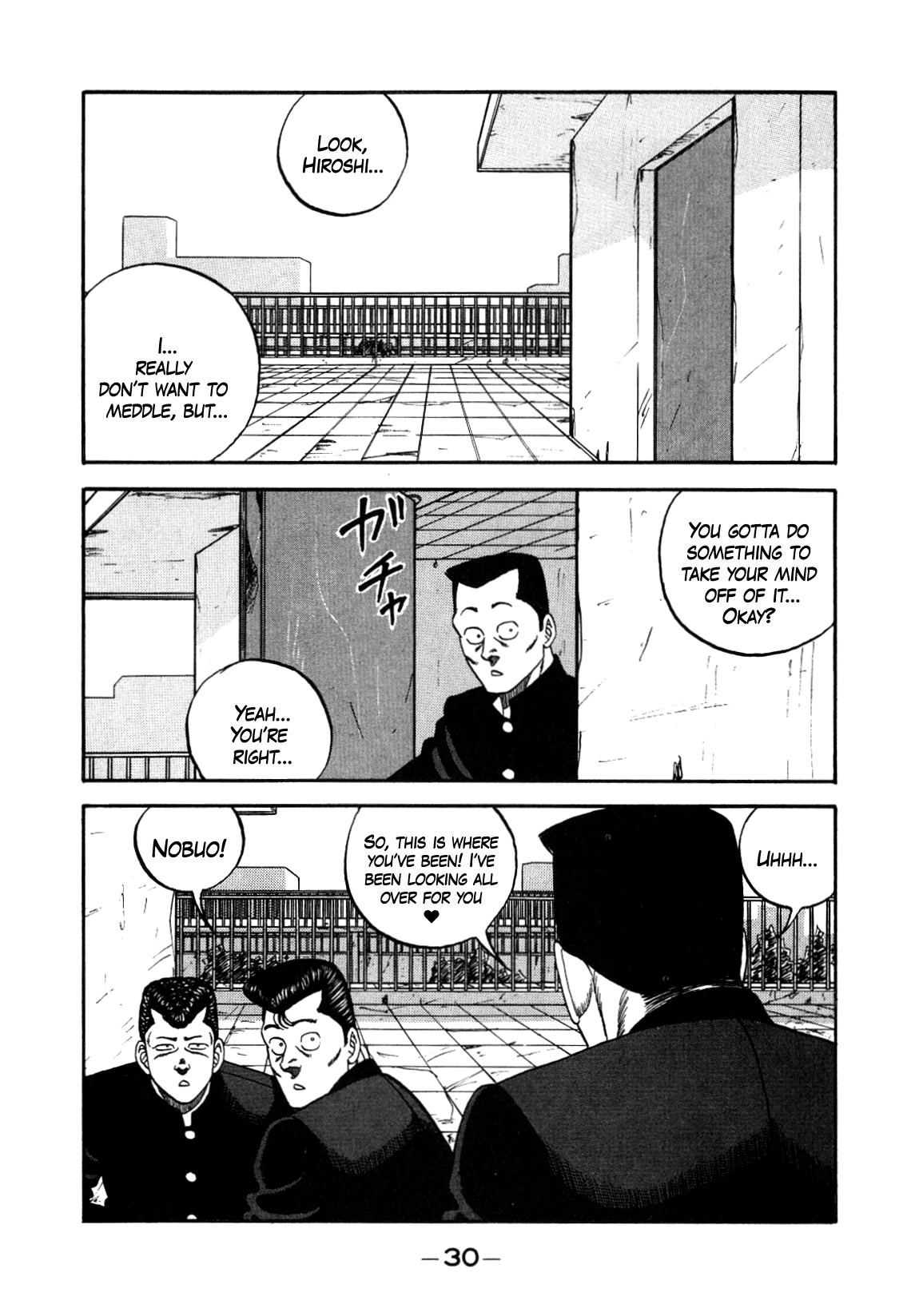 Be-Bop-Highschool Chapter 148 page 30 - Chapter 148: The Delinquent Youth's Indignant Lamentations